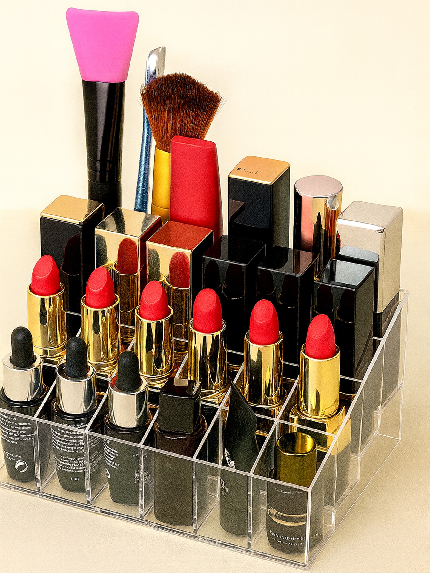 Clear Acrylic Makeup Box Organizer