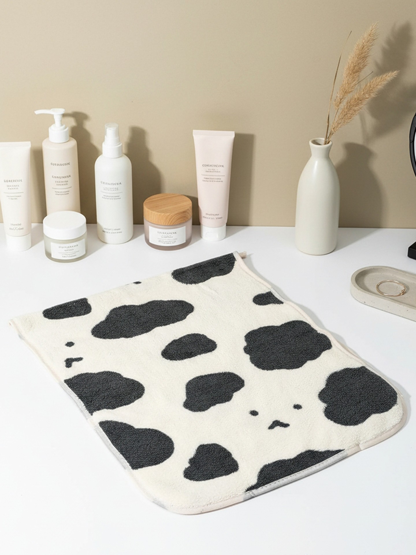 Color Block Bath Towel