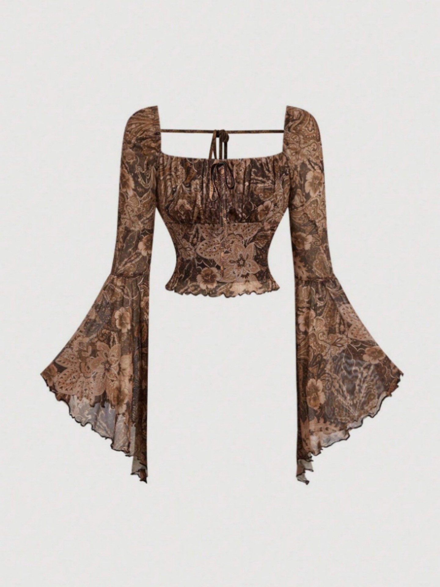 Bohemian Mesh Top