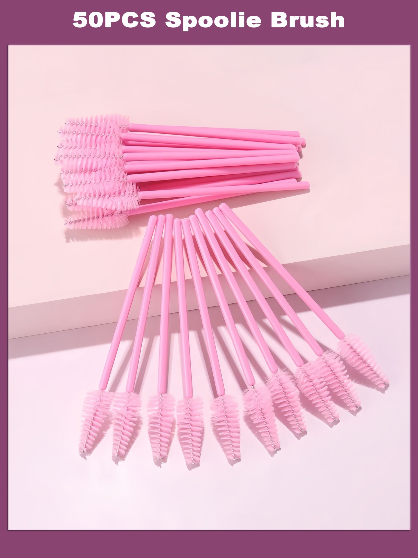 50pcs Eyebrow Brush