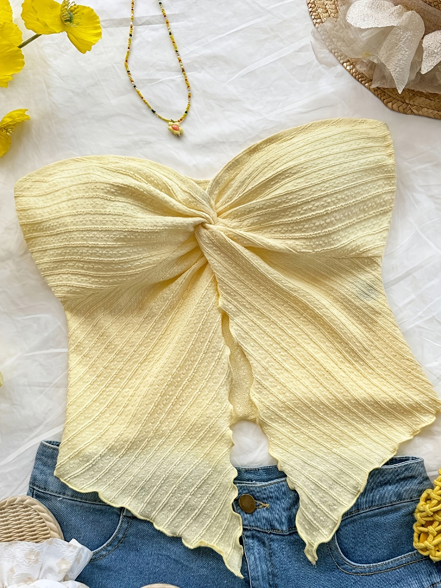 Knotted Tube Top