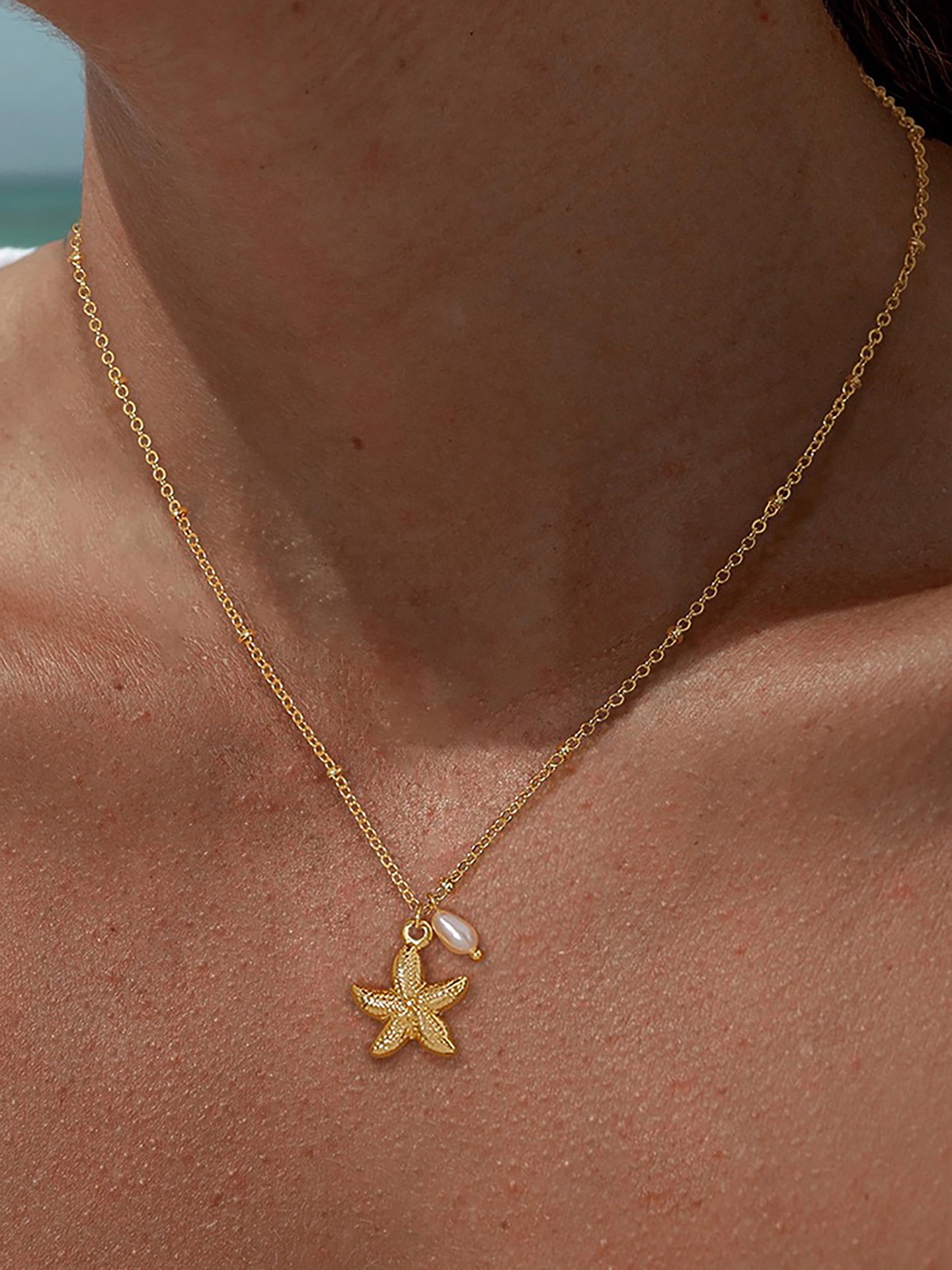 Starfish Artificial jewellery - Pendant Necklace