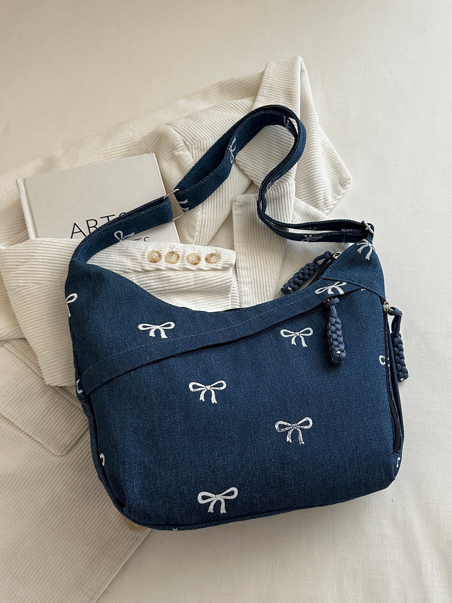 Denim Shoulder Bag
