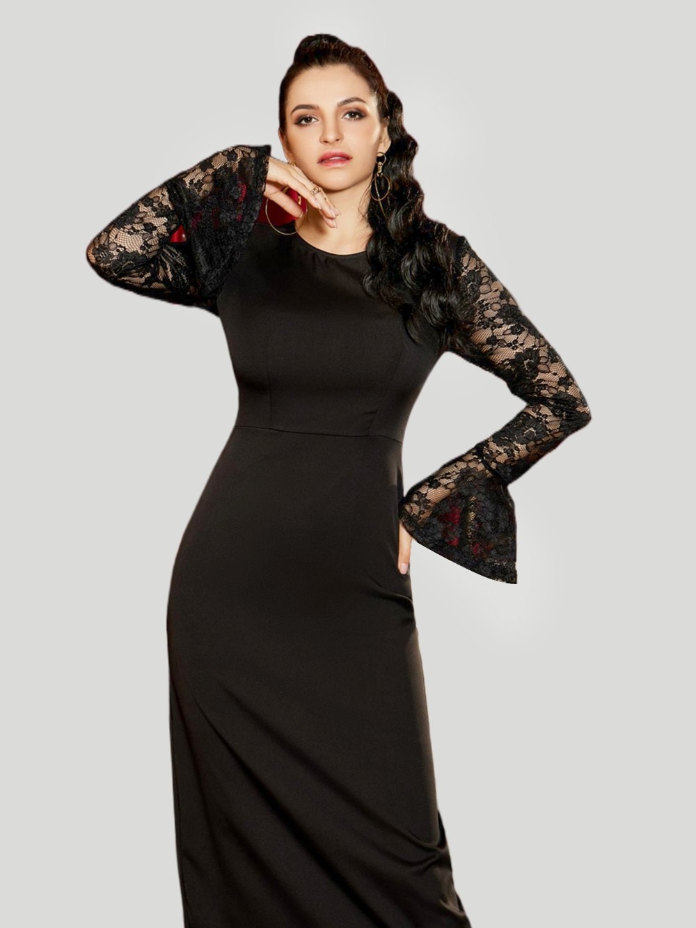 Blocking Pencil Dress