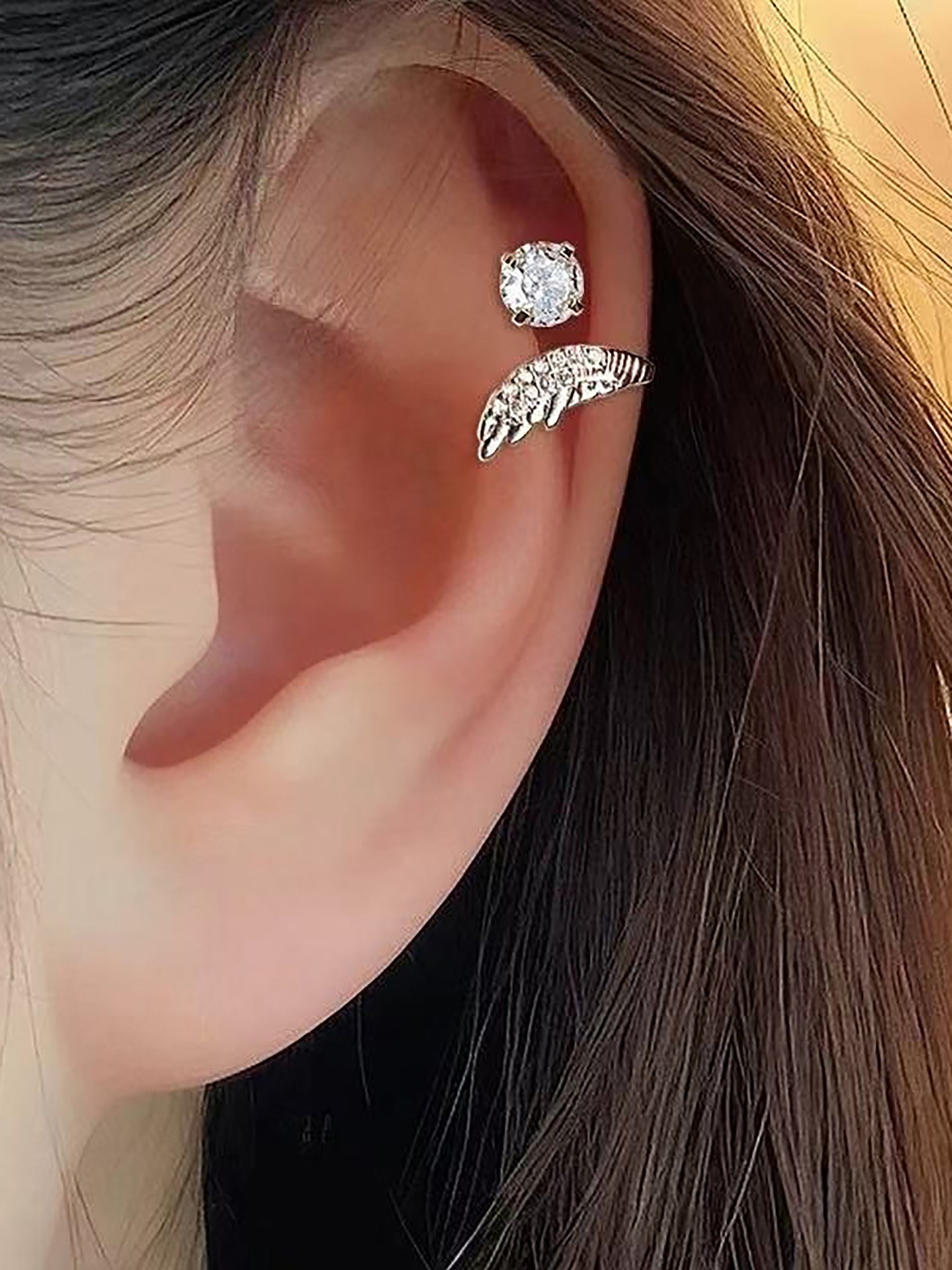 Wings Artificial Jewellery -Ear Cuff