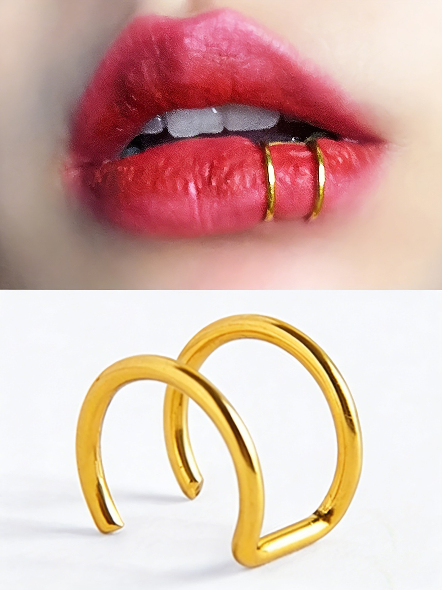 Circular Ring Lip Ring