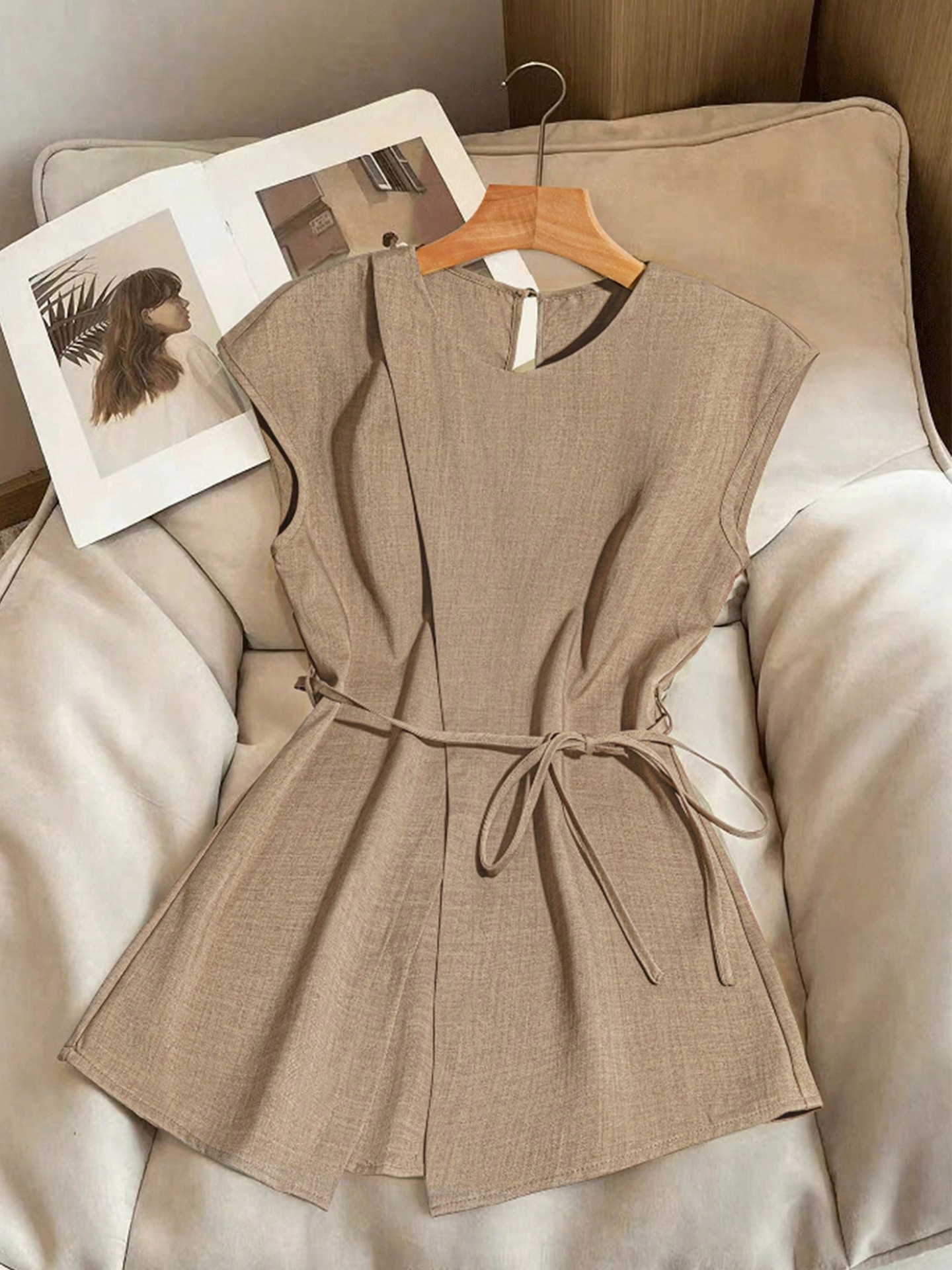 Belted Tank Top