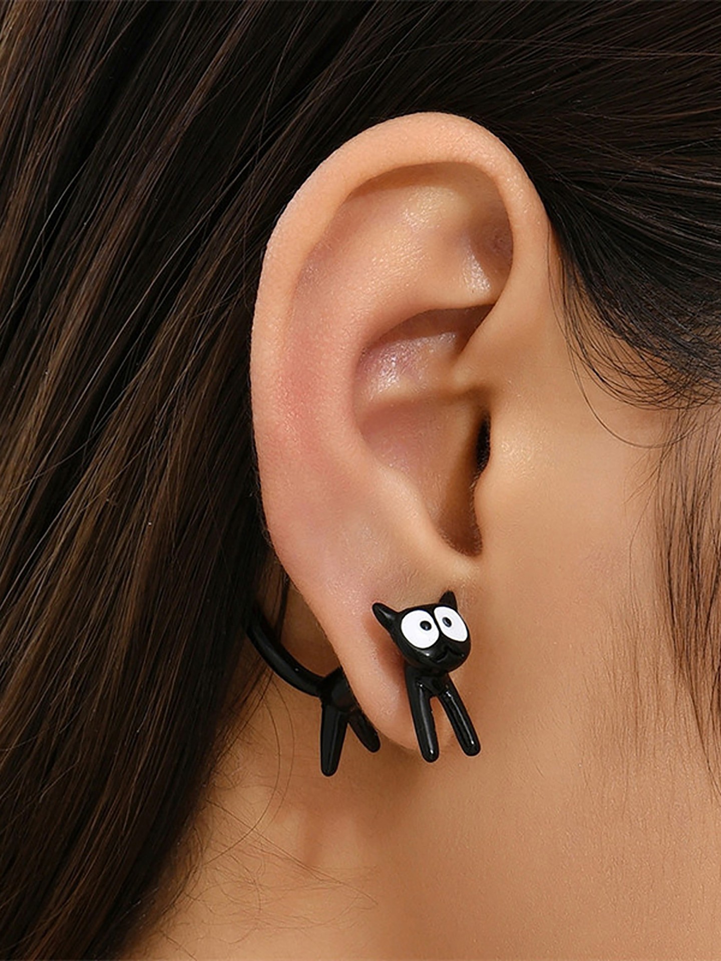 Animal Print Artificial Jewellery - Stud