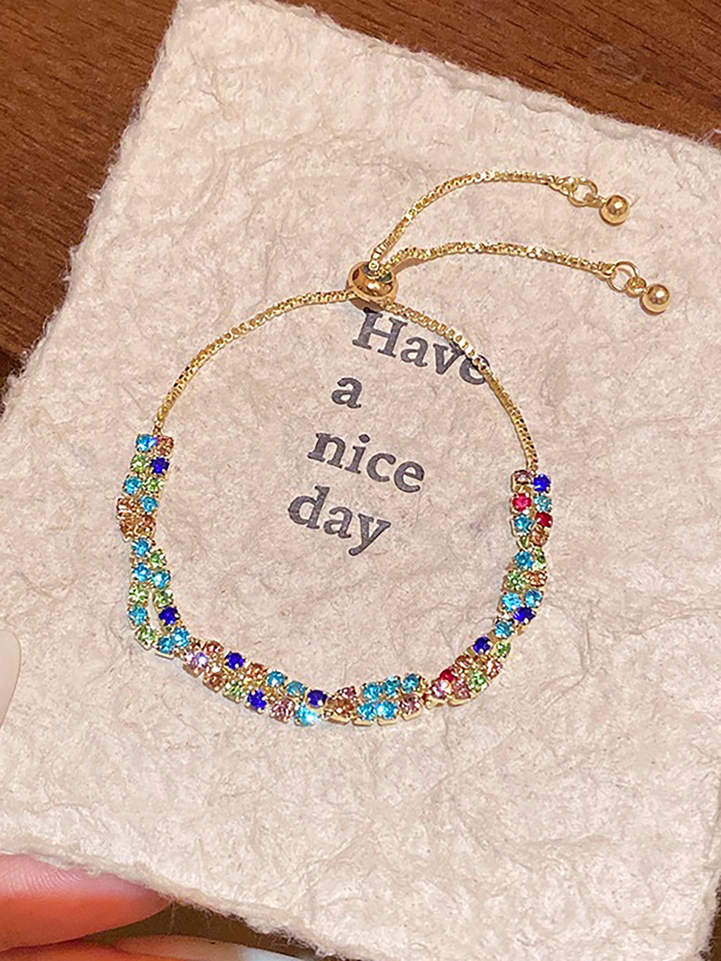 Rhinestone Fashion Bracelet