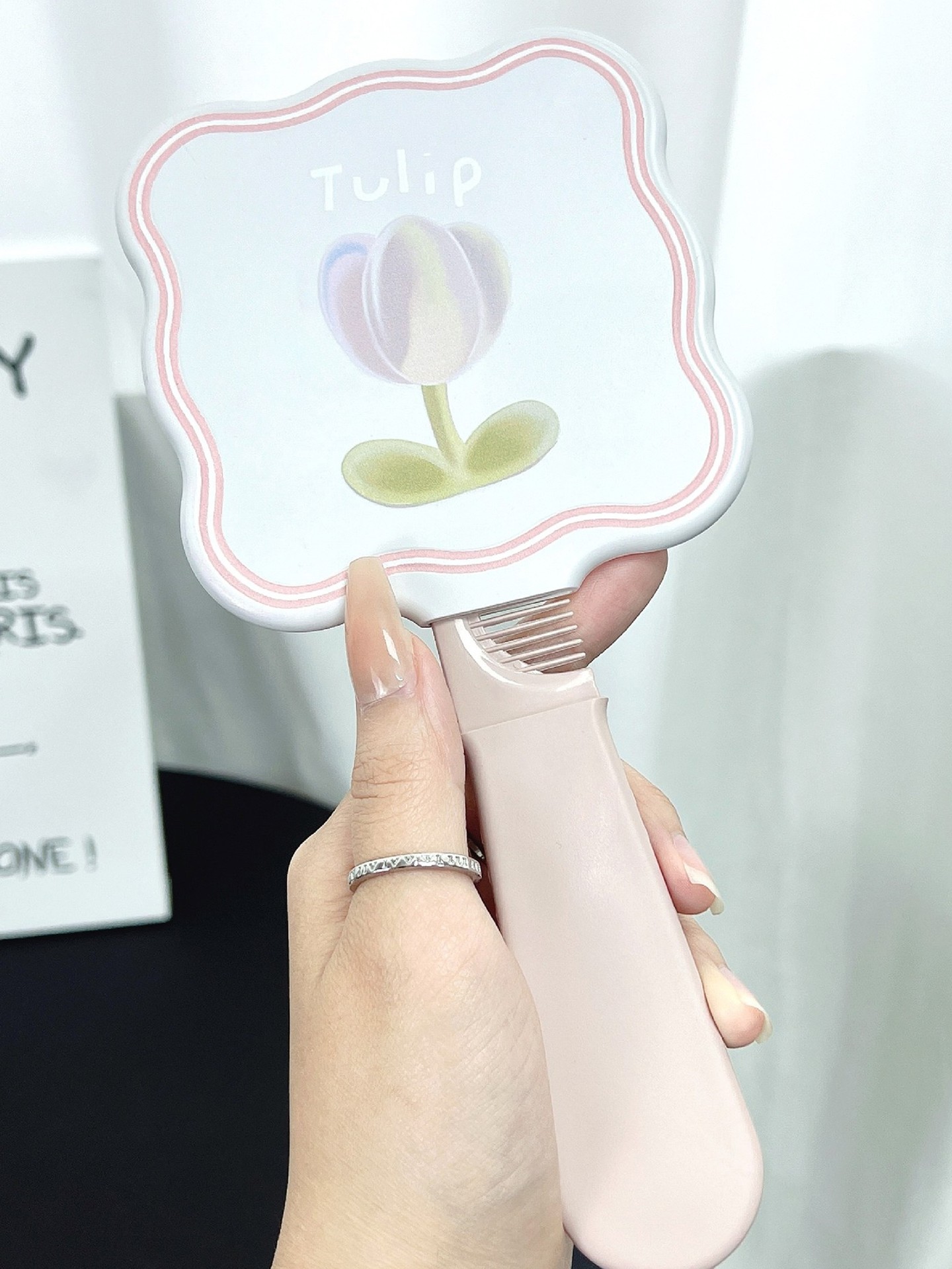 Flowers Makeup Mirror