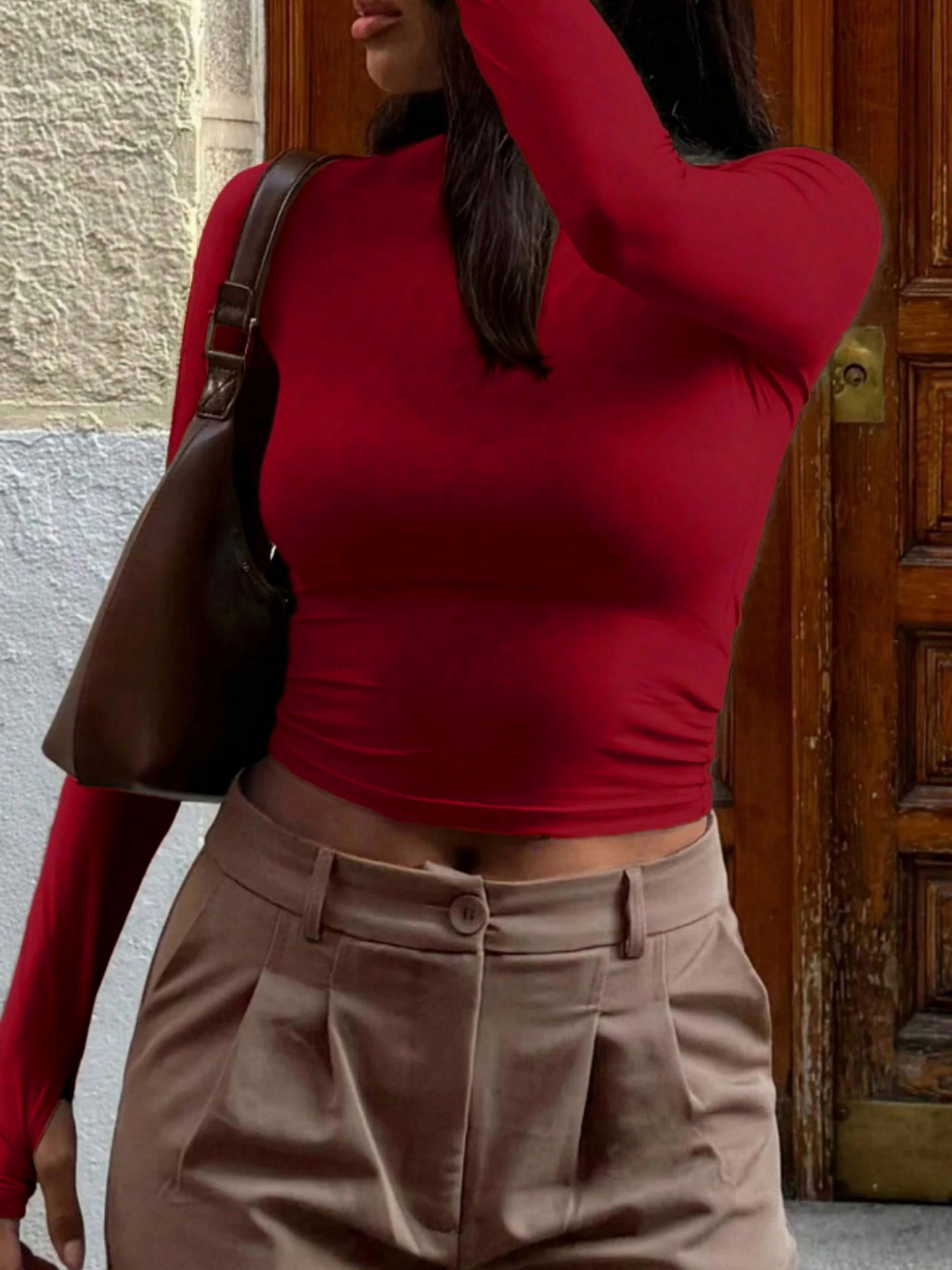 Thumbhole Pullover T-Shirt