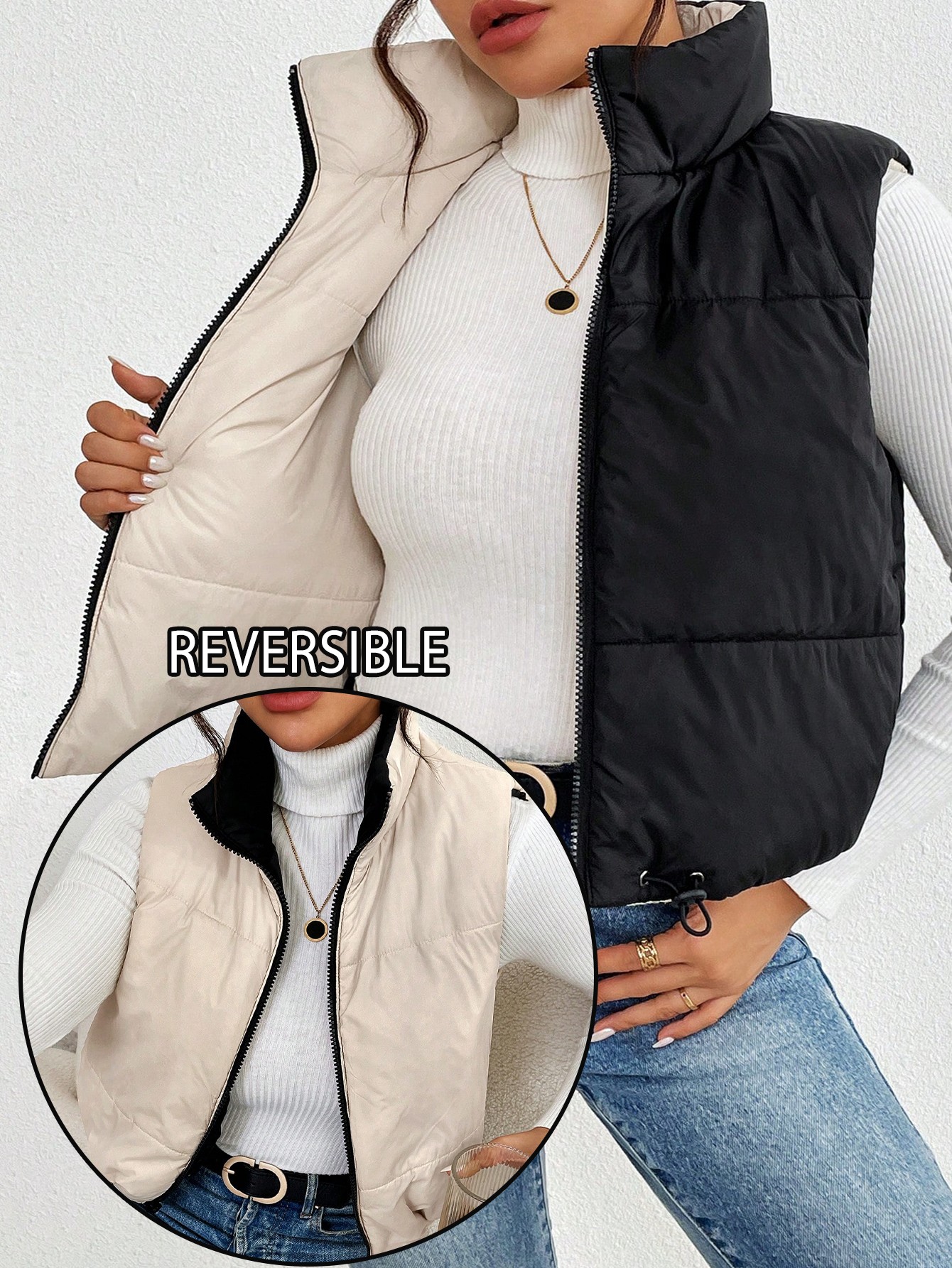 Reversible Vest Coat