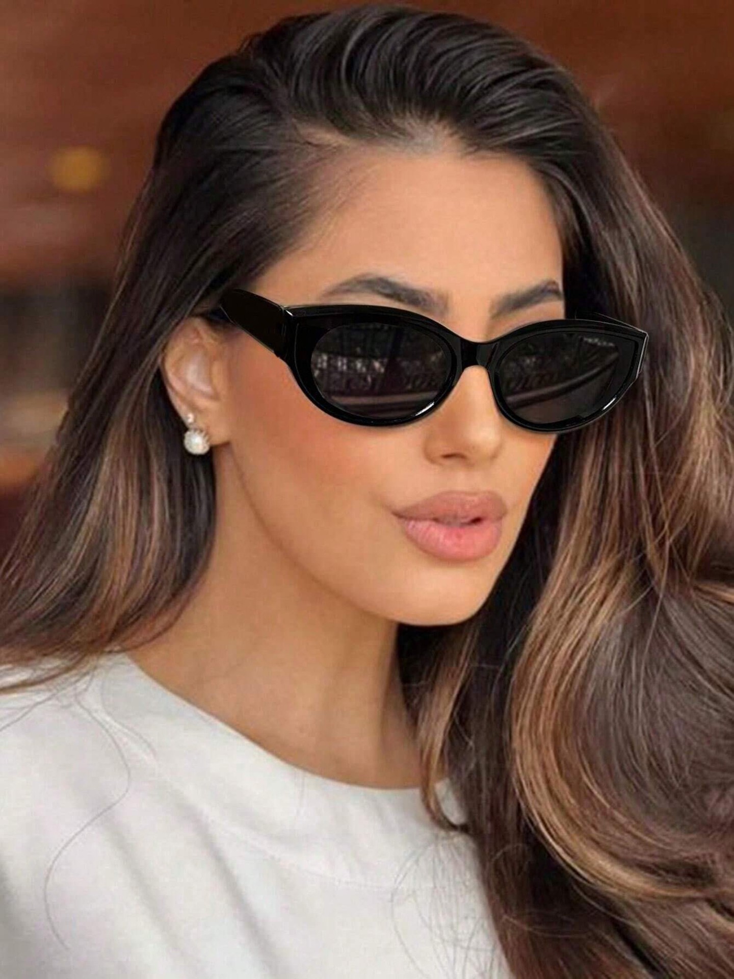 Solid Classic Sunglasses