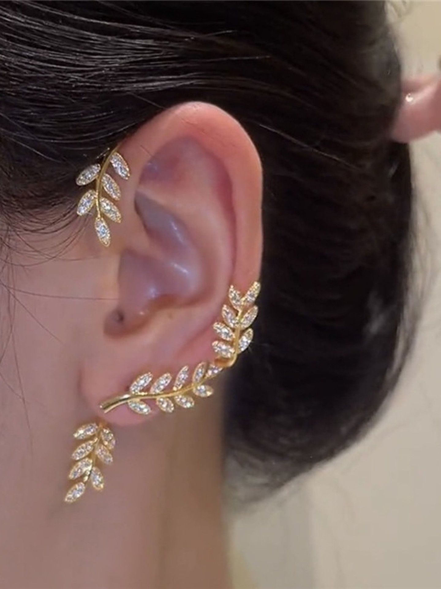 Plant Artificial Jewellery -Ear Cuff