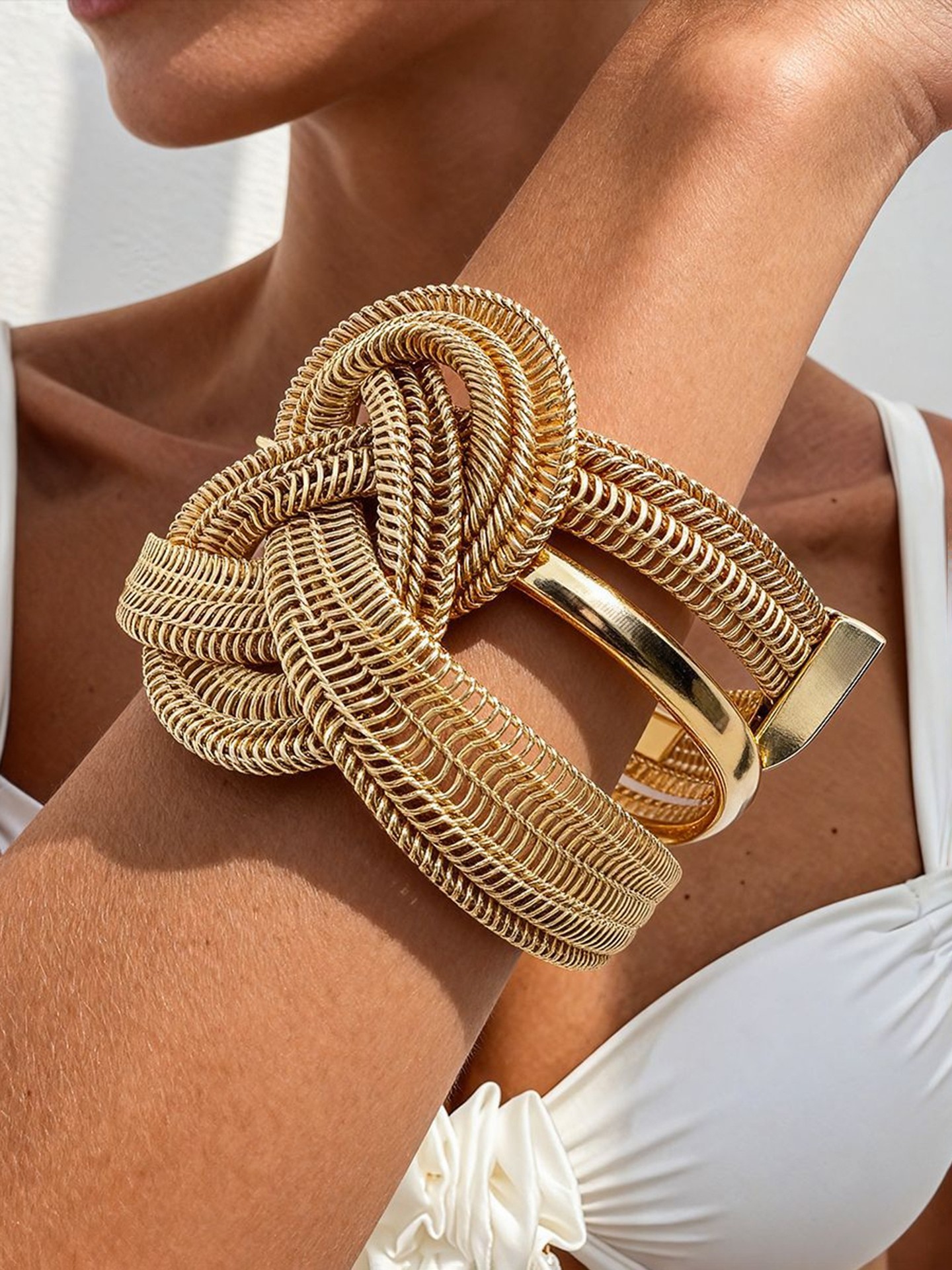 Knot Bangle Bracelets