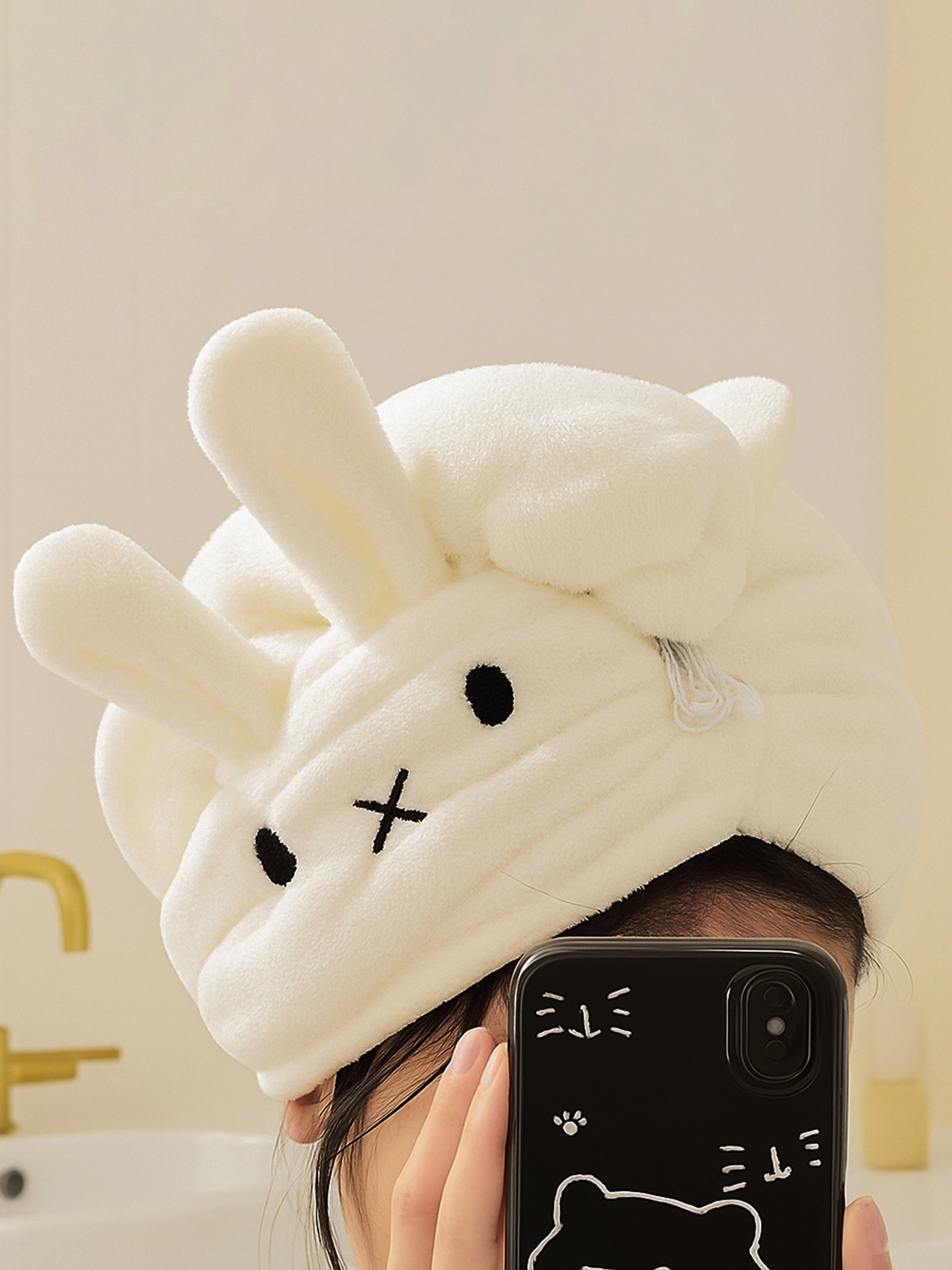 Animal Print Hair Towel