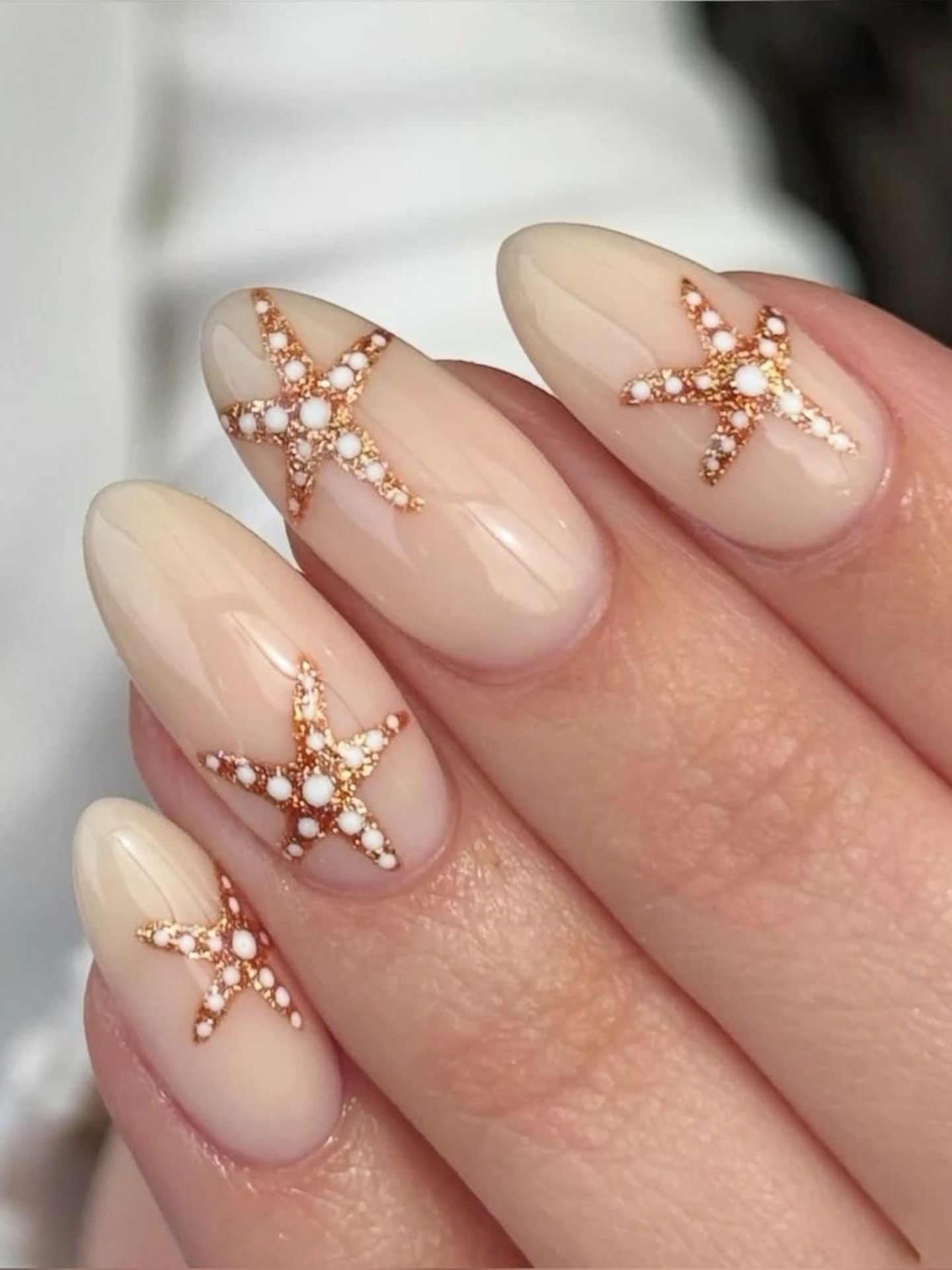 Starfish Artificial Nails