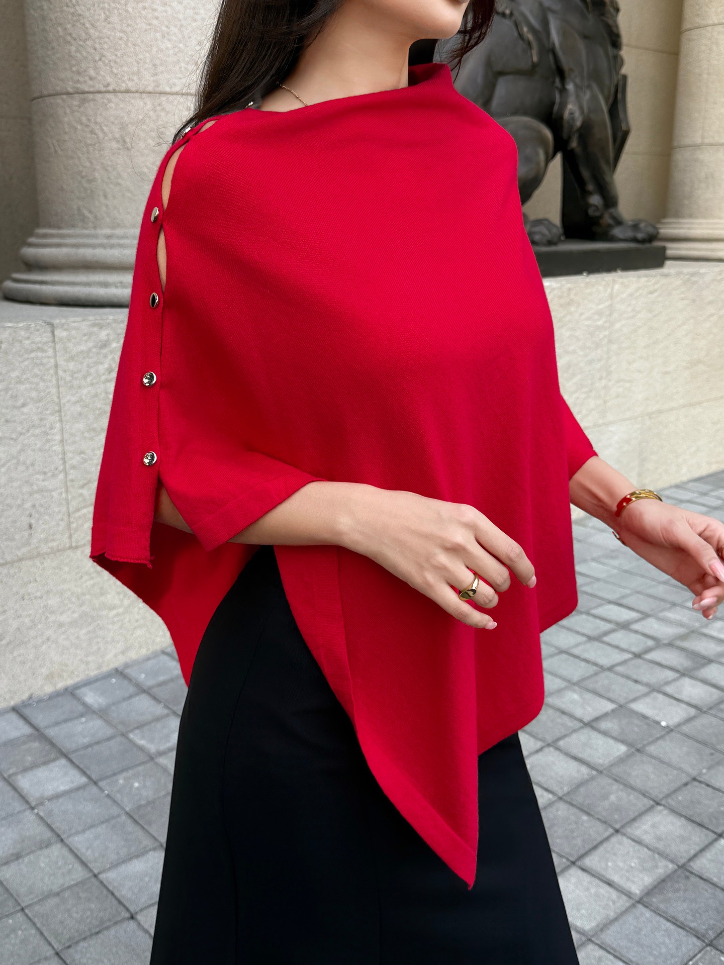 Cape Knit Pullover