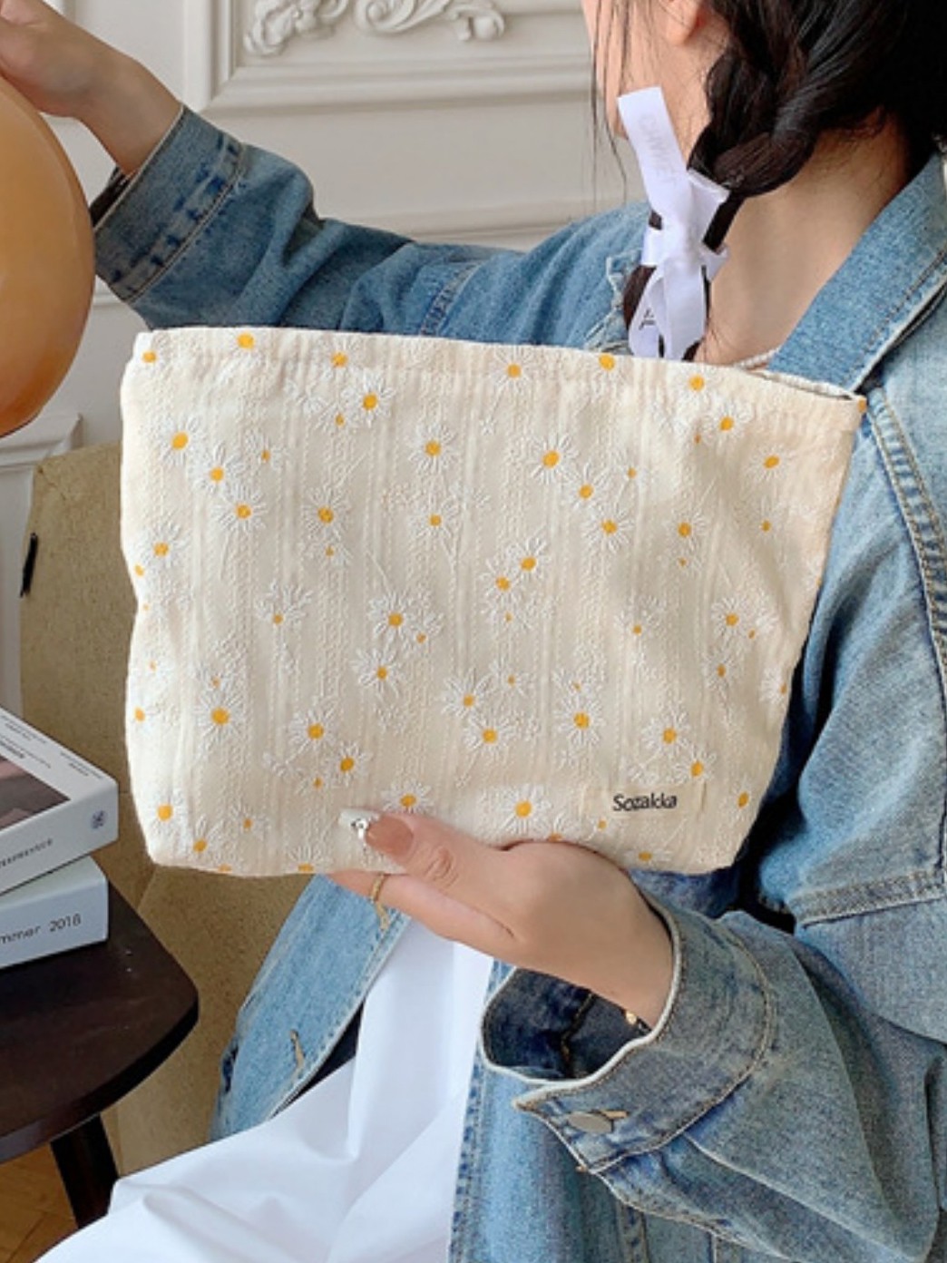 Ditsy Floral Makeup Bag