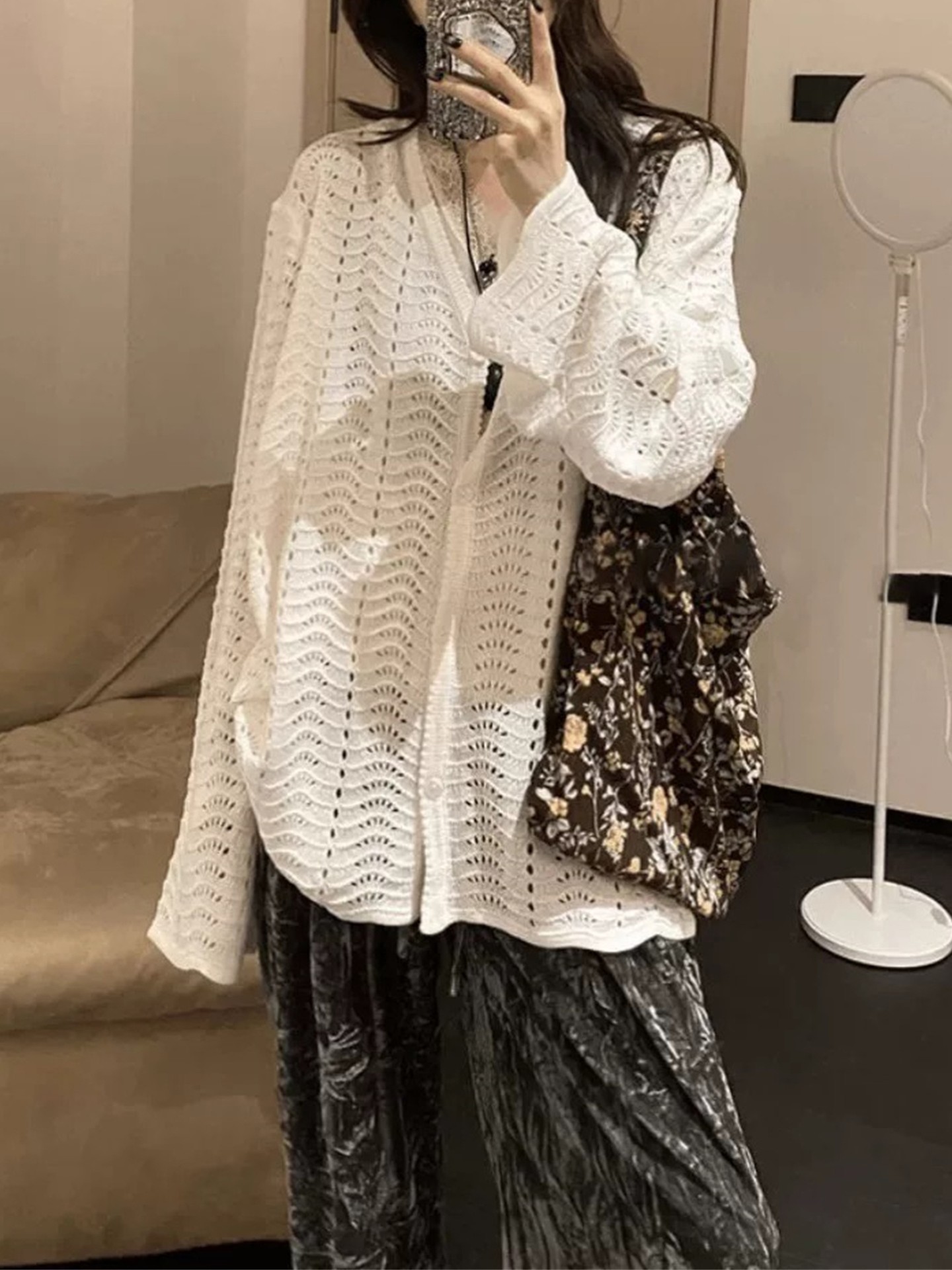 Cable Knit Cardigan