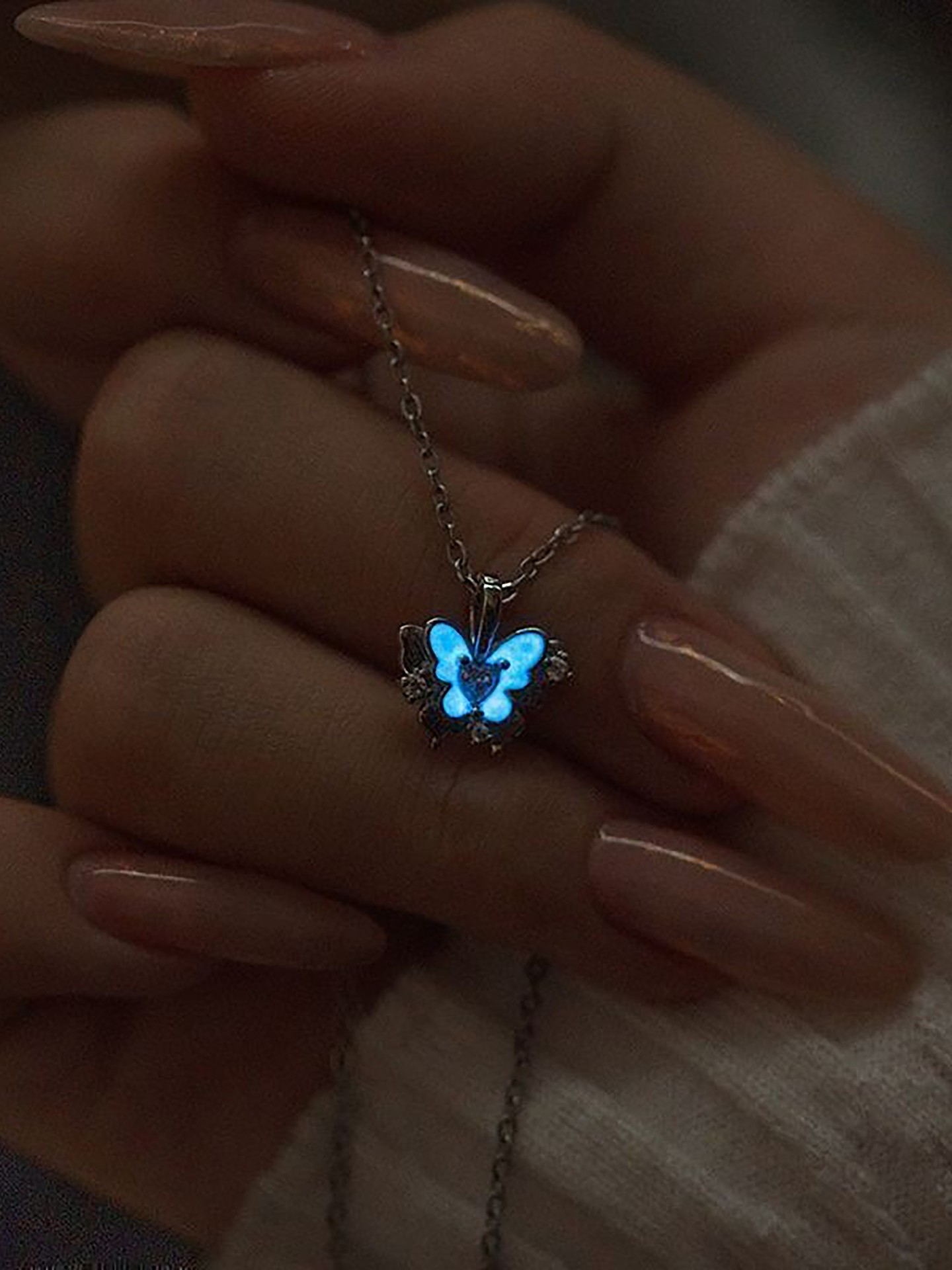 Butterfly Artificial jewellery - Pendant Necklace