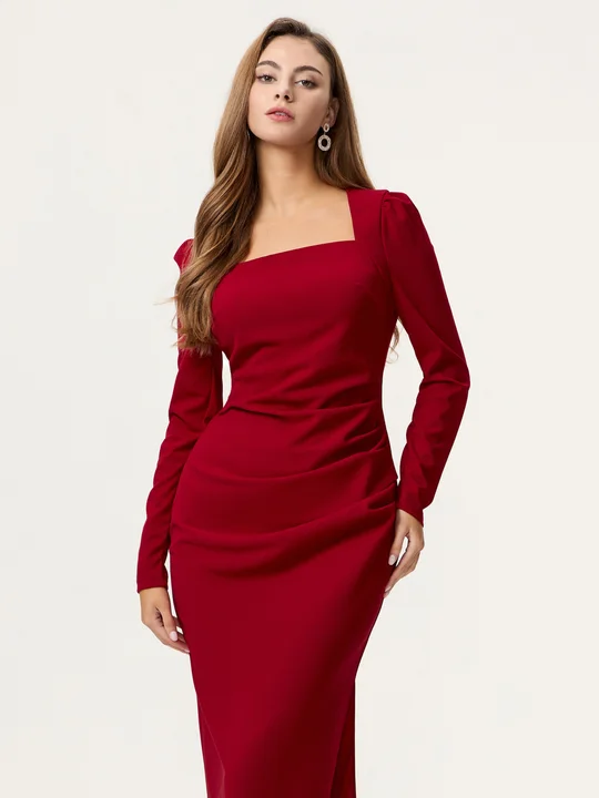 red bodycon dress with sleeves Find Your Flannels filled weekend! blue-and-black-dress-or-white-and-gold-dress | Clix Size:small