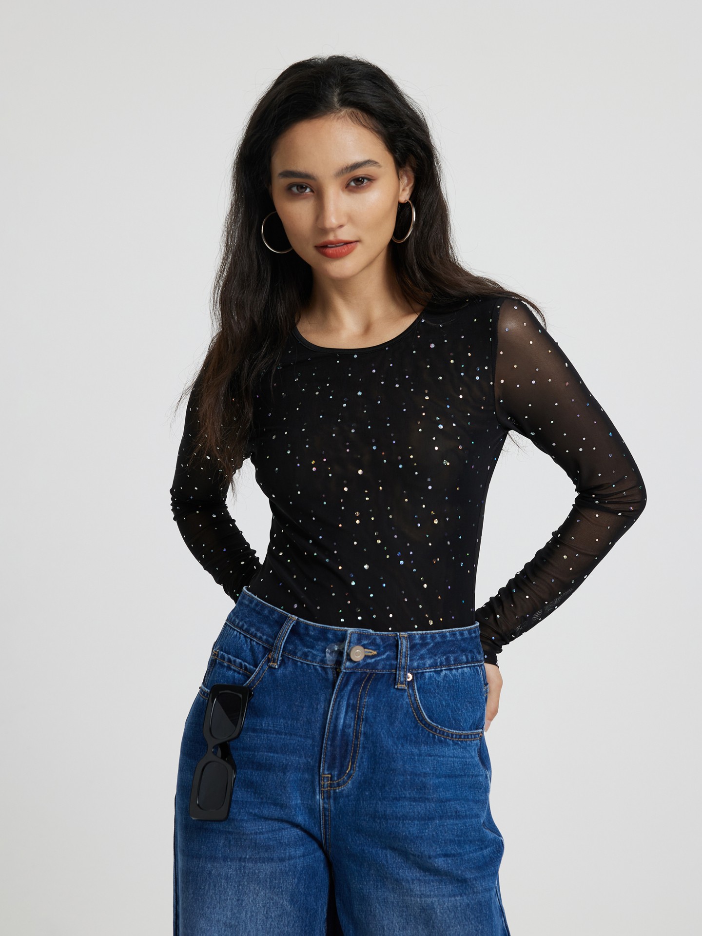 Sequinned Bodysuit