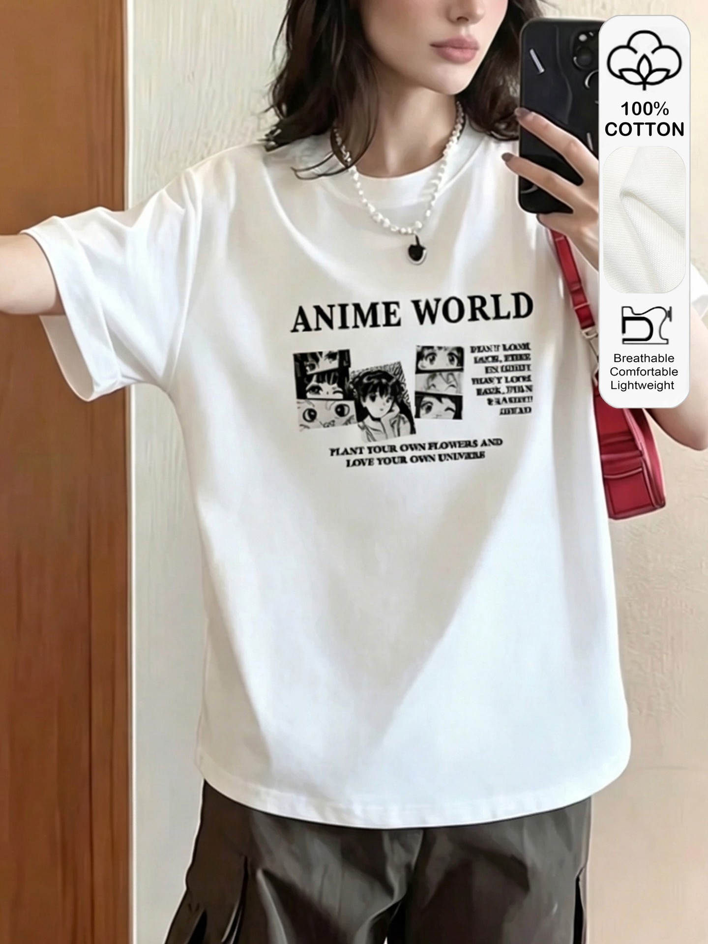 Casual Anime Street Pullover T-Shirt