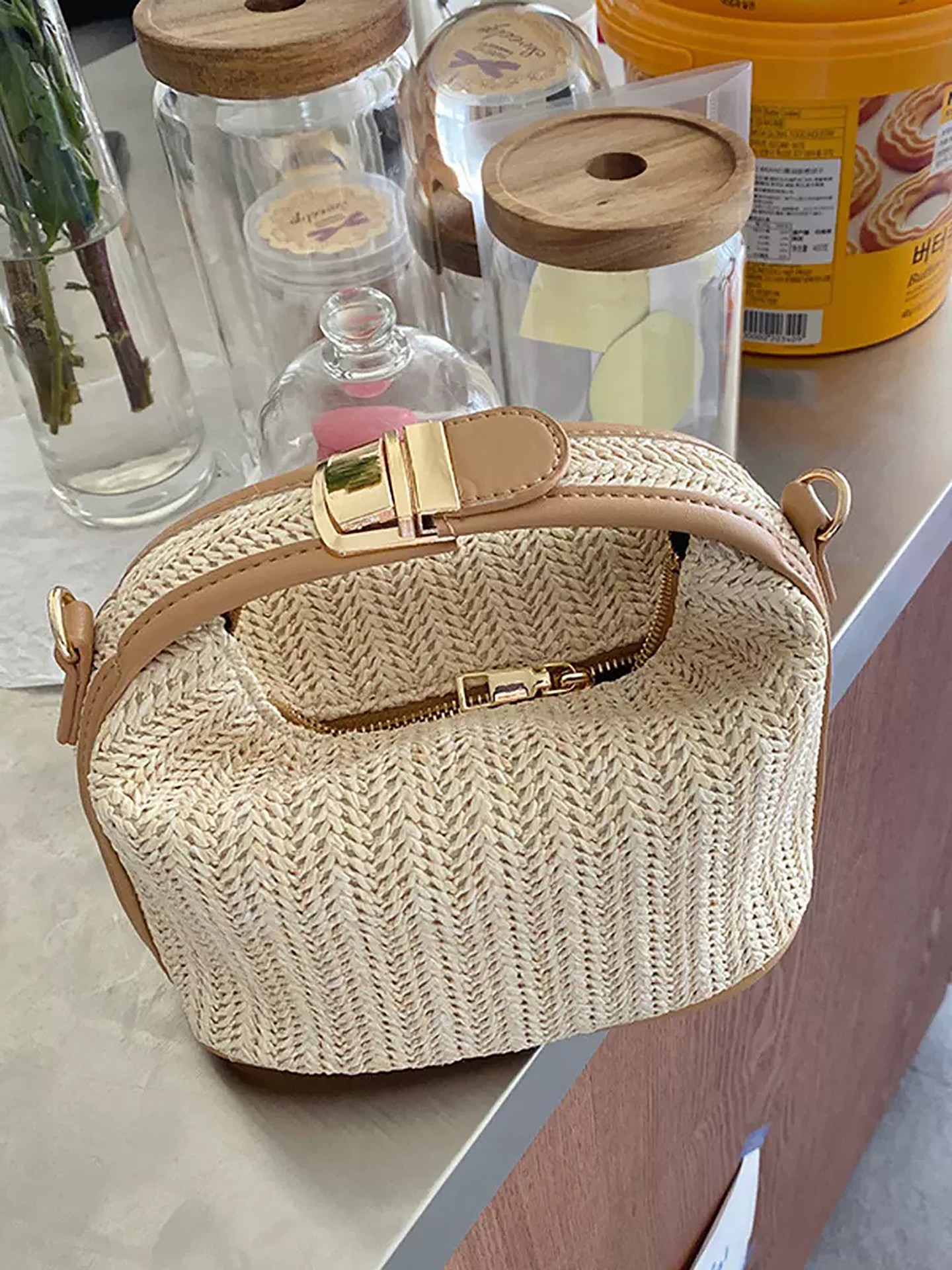 Knitted Crossbody Bag