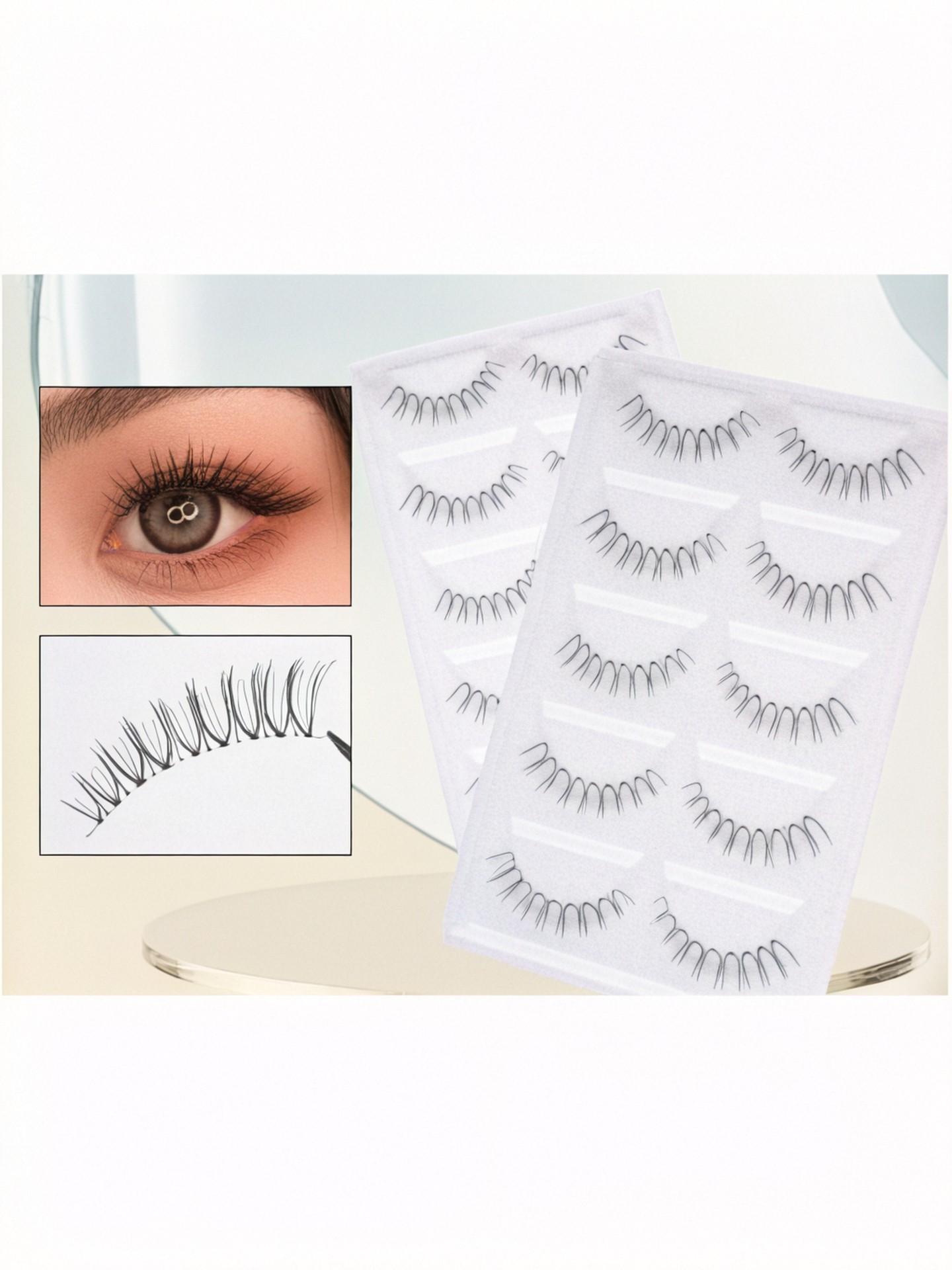 5pairs Eyelash
