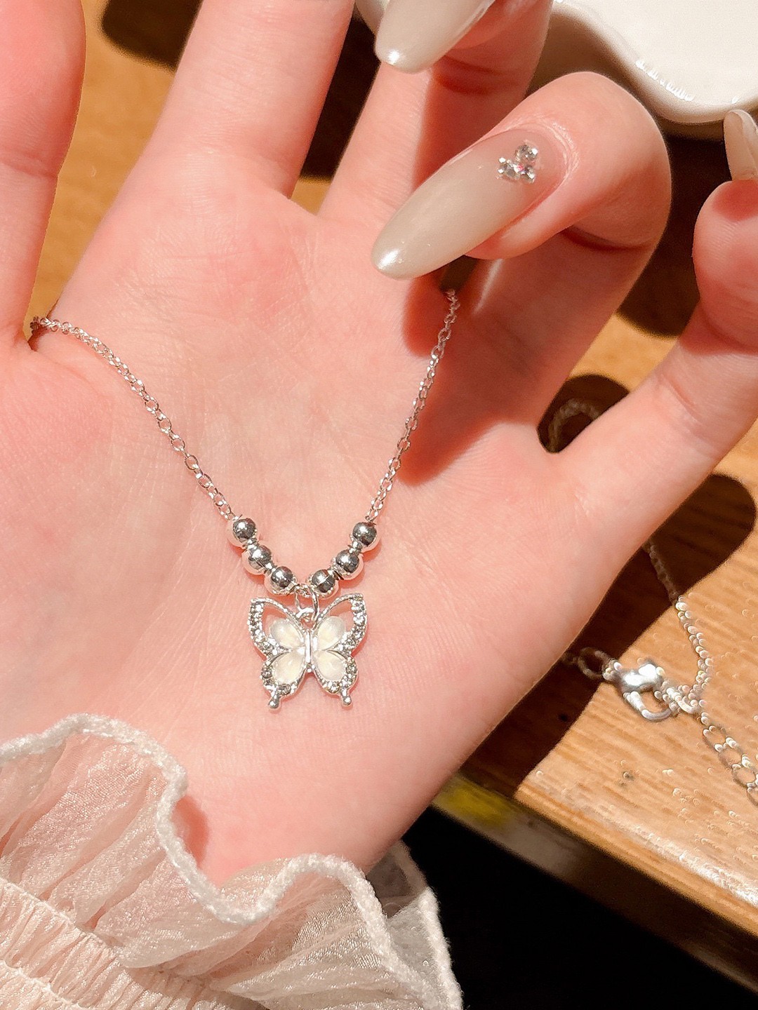 Butterfly Artificial jewellery - Pendant Necklace