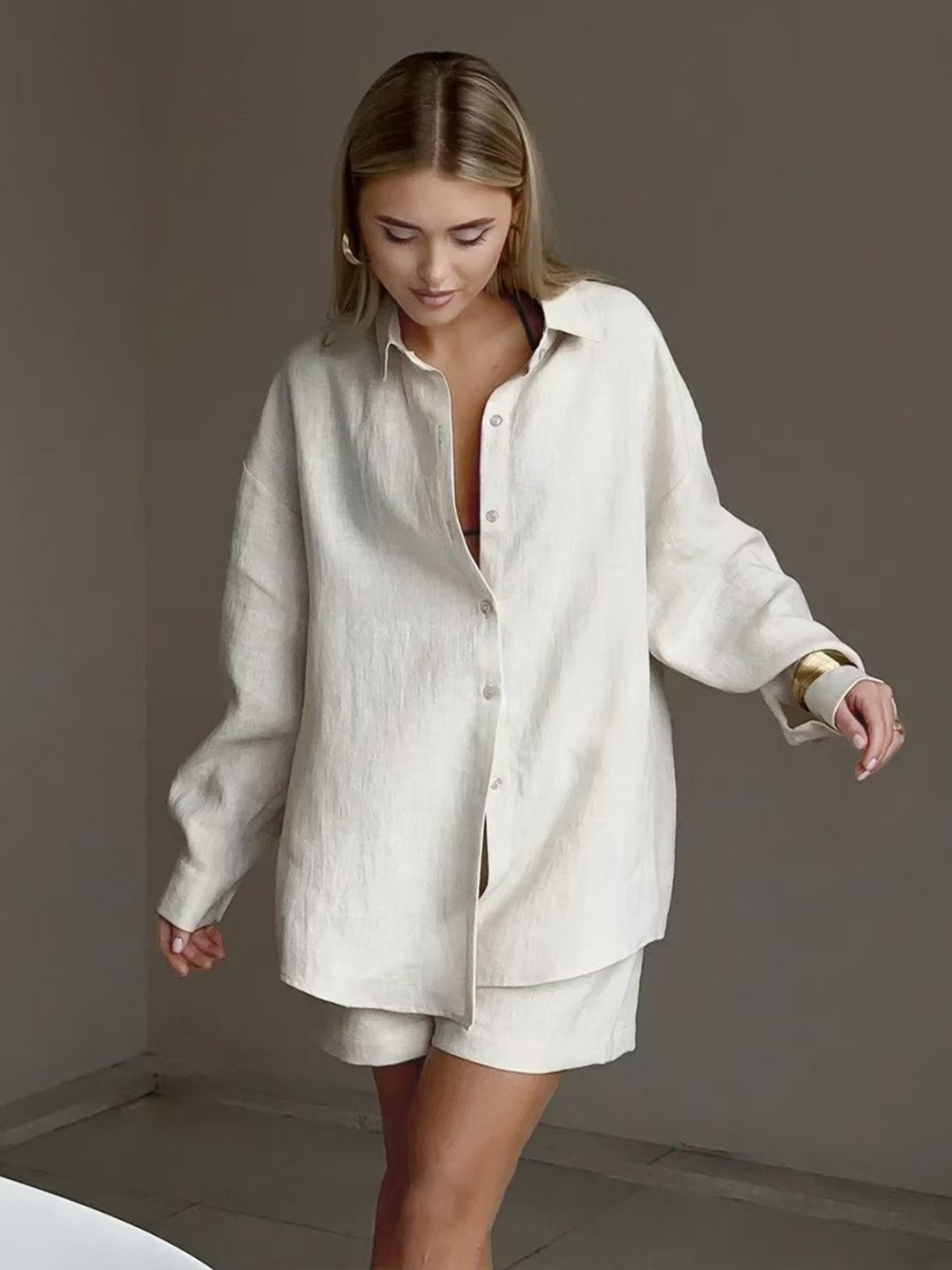 Breezy Shirt and Shorts Co-ord Set