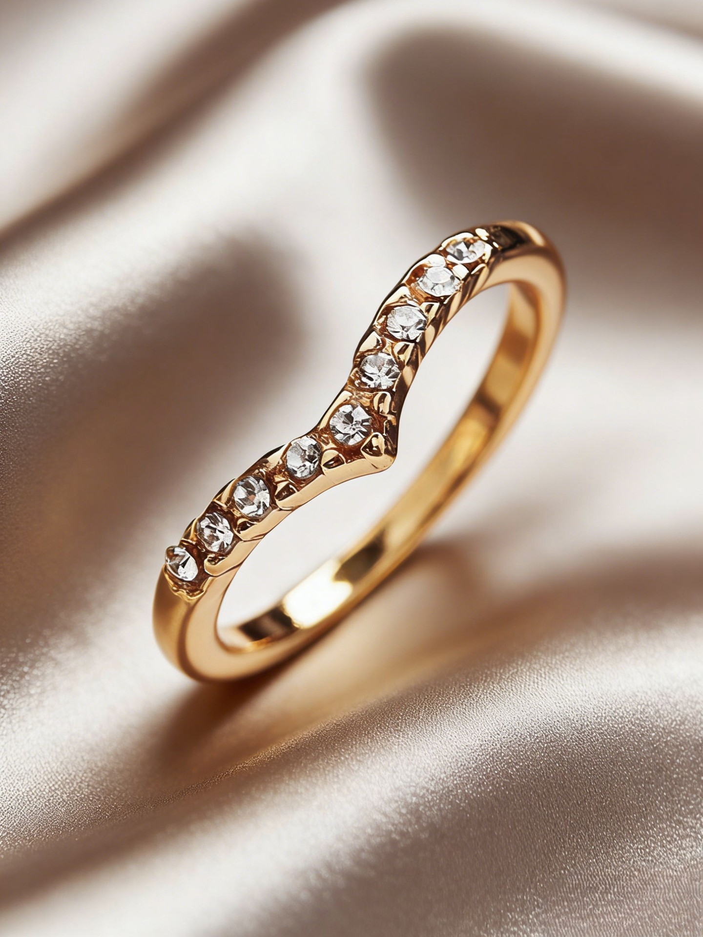 Rhinestone Fashion Ring