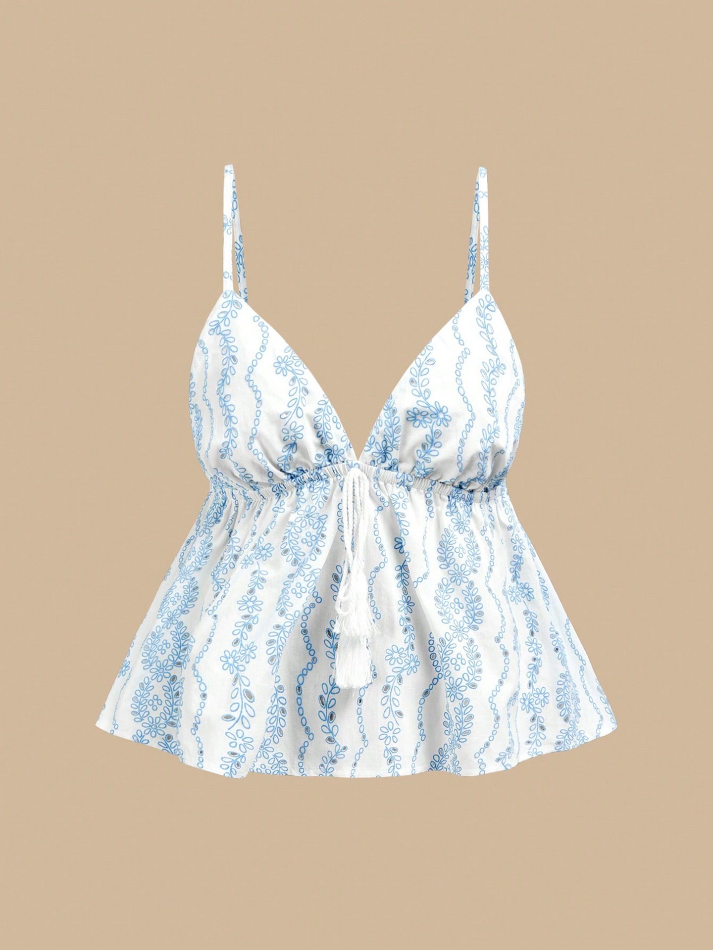 Tasseled Cami Top