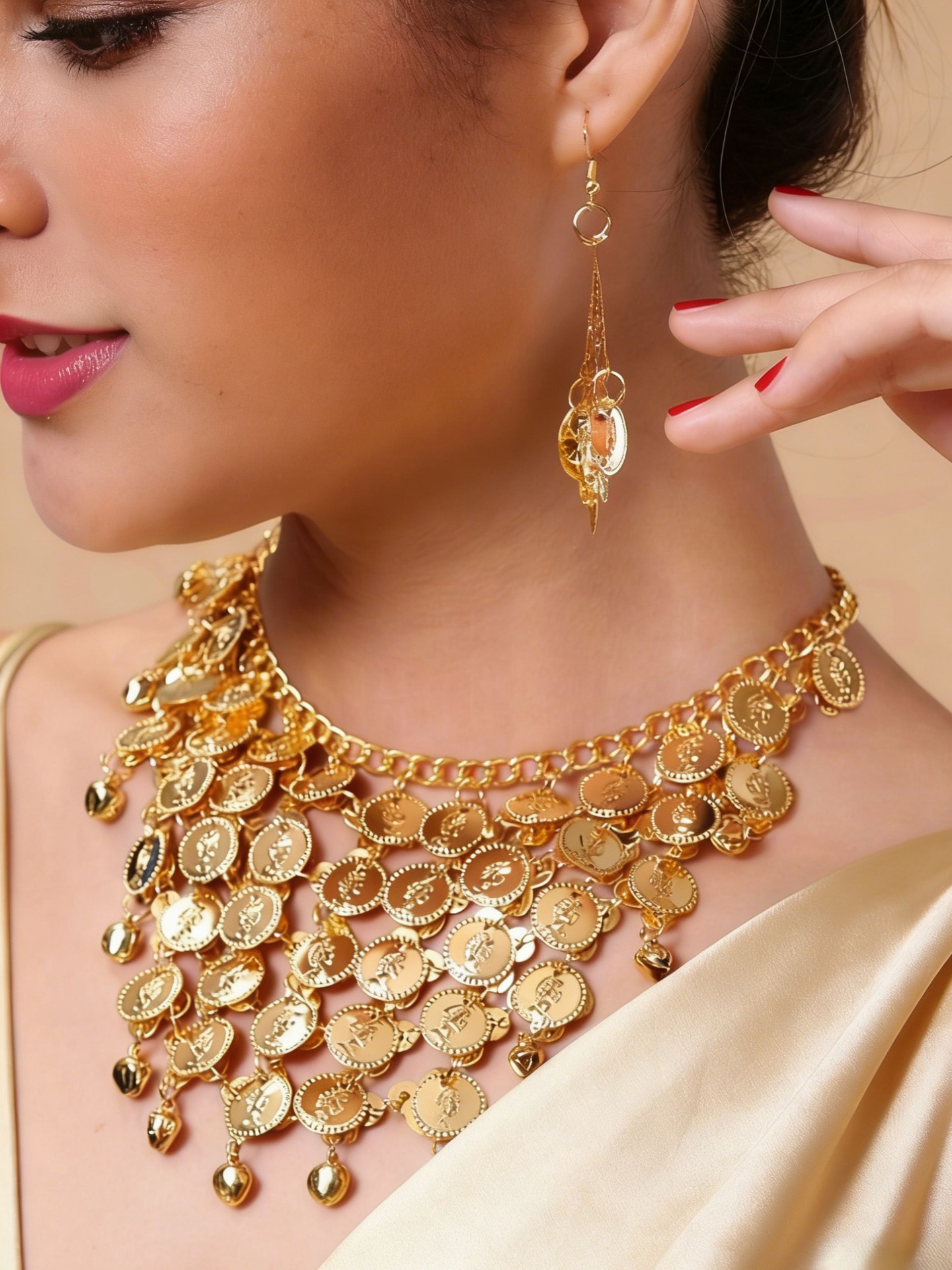 Portrait Imitation/Artificial Jewellery 3Pcs