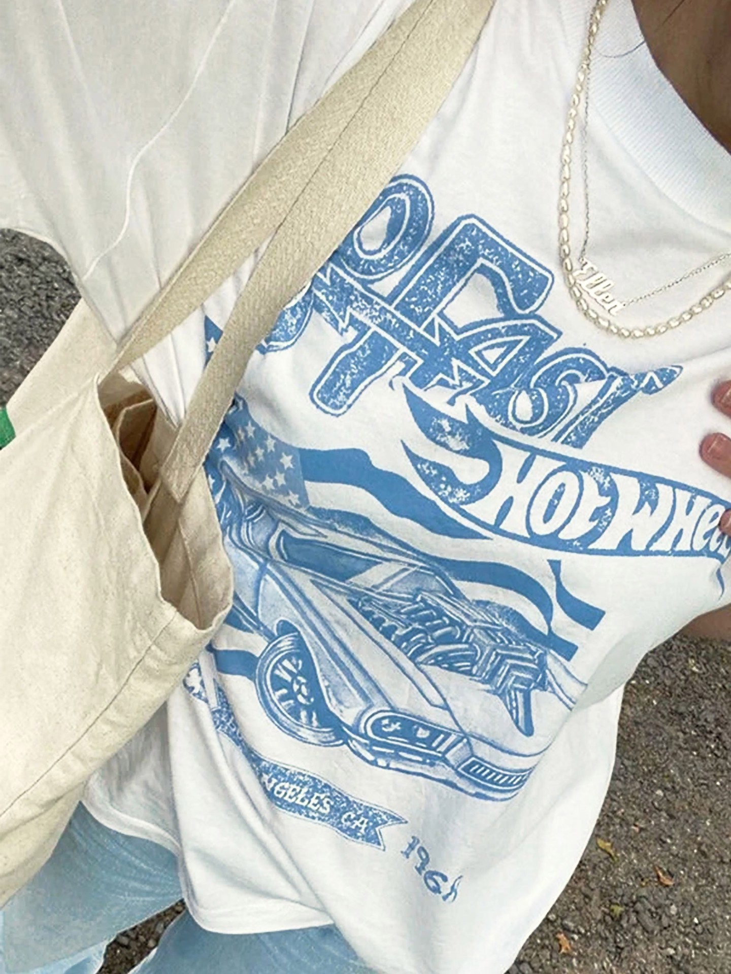 100% Cotton Printed Pullover T-Shirt