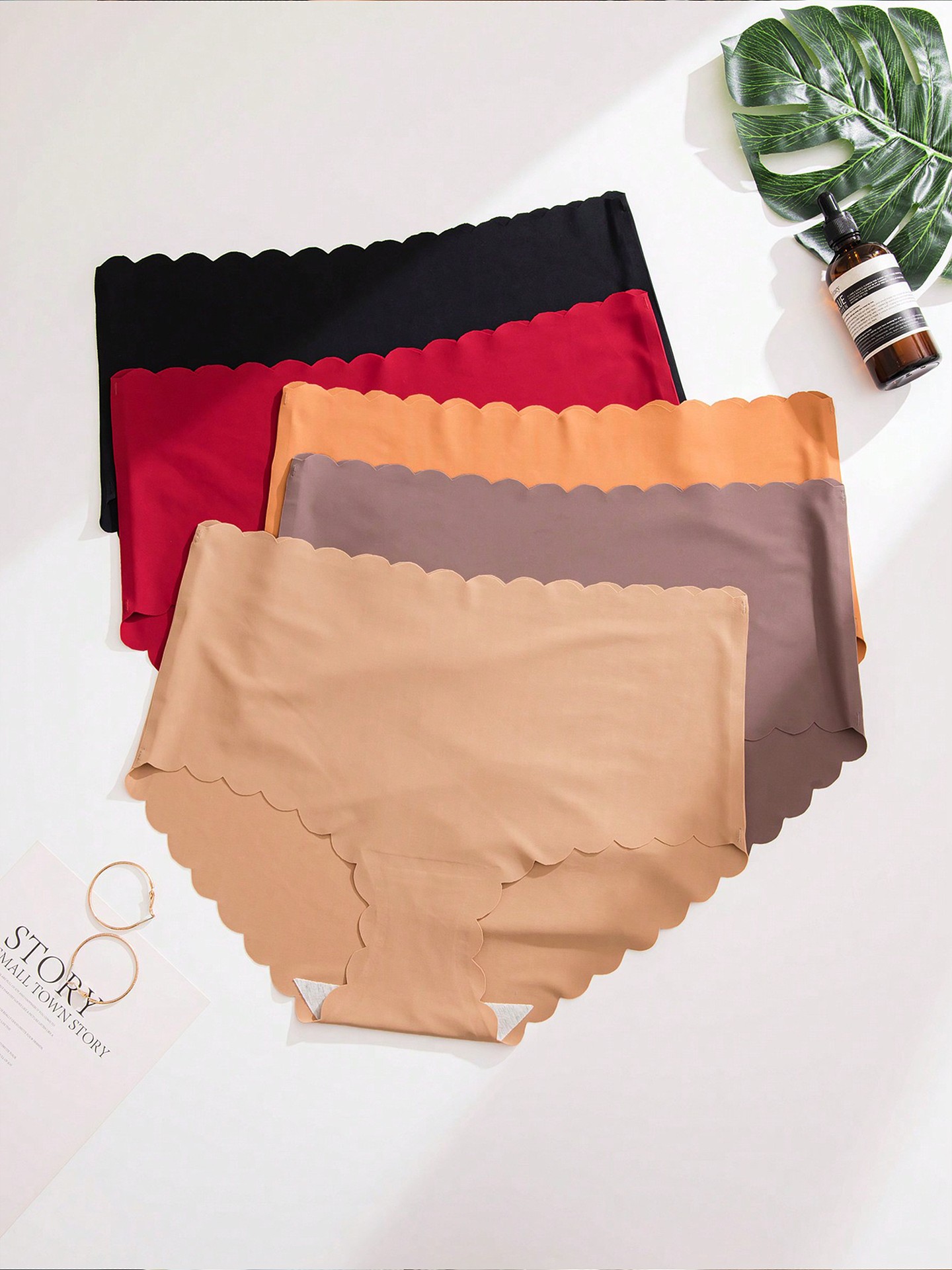 5Pcs Plus Size Briefs