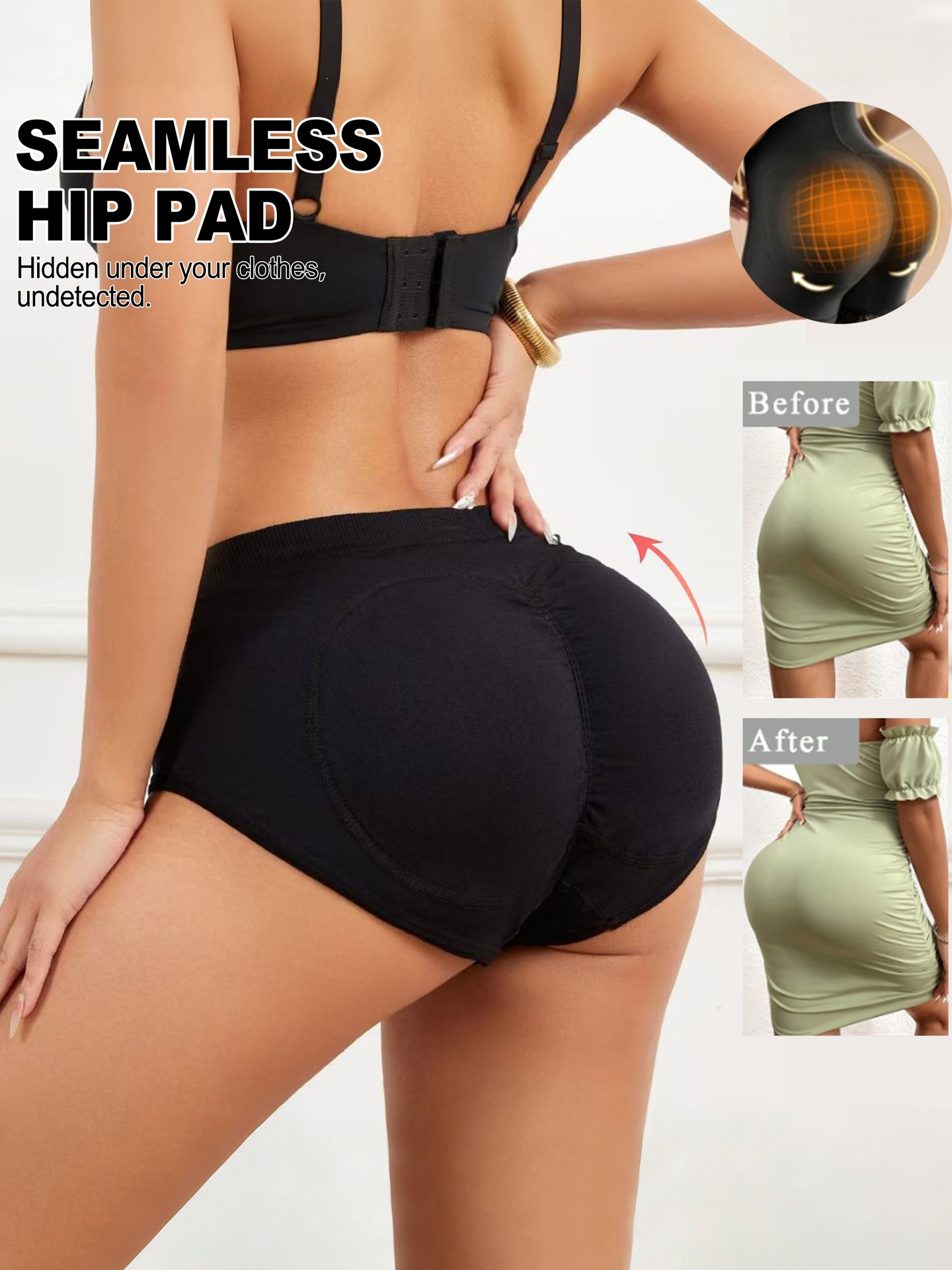 Padded Shapewear Shorts