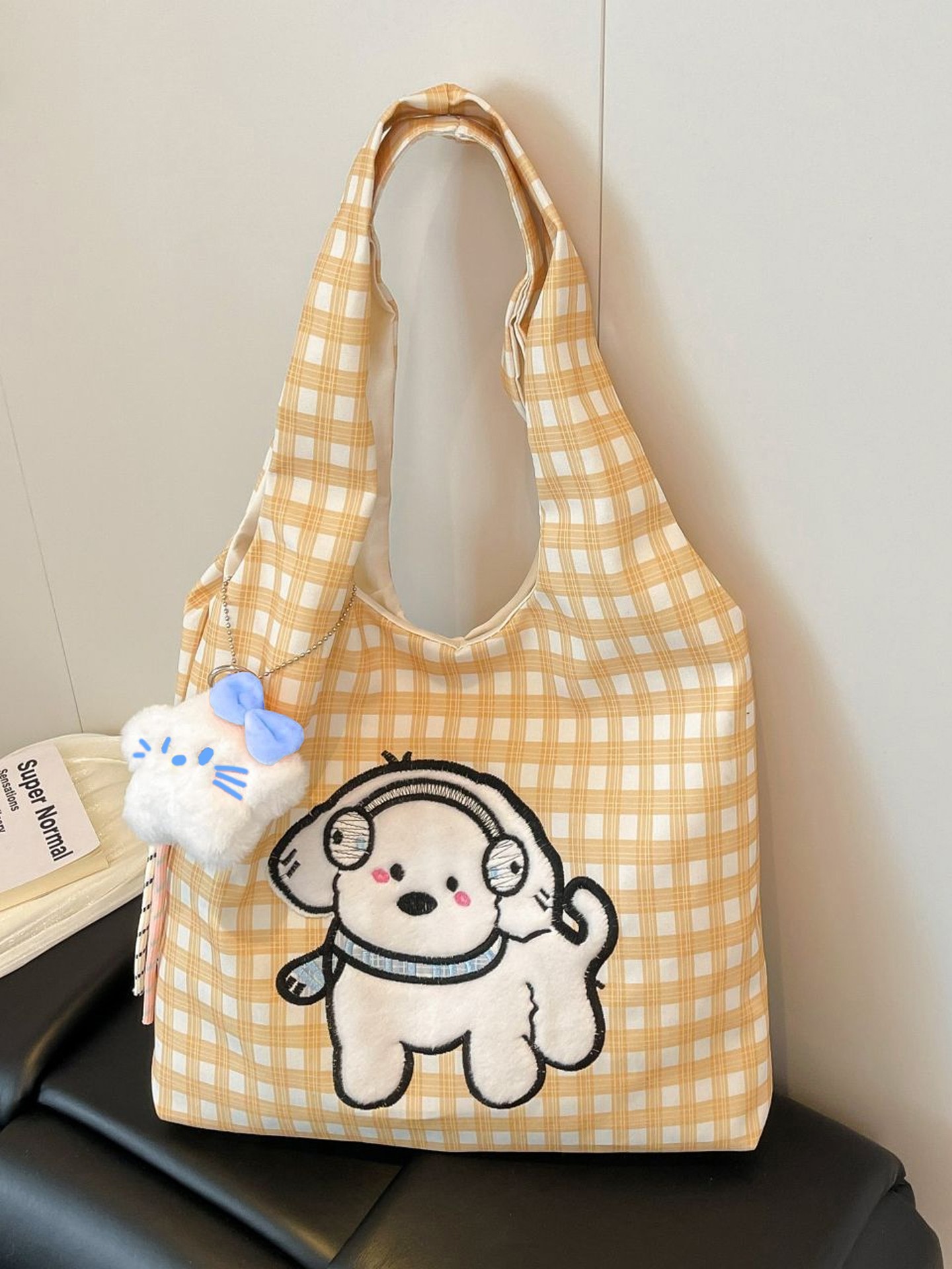 Applique Shoulder Bag