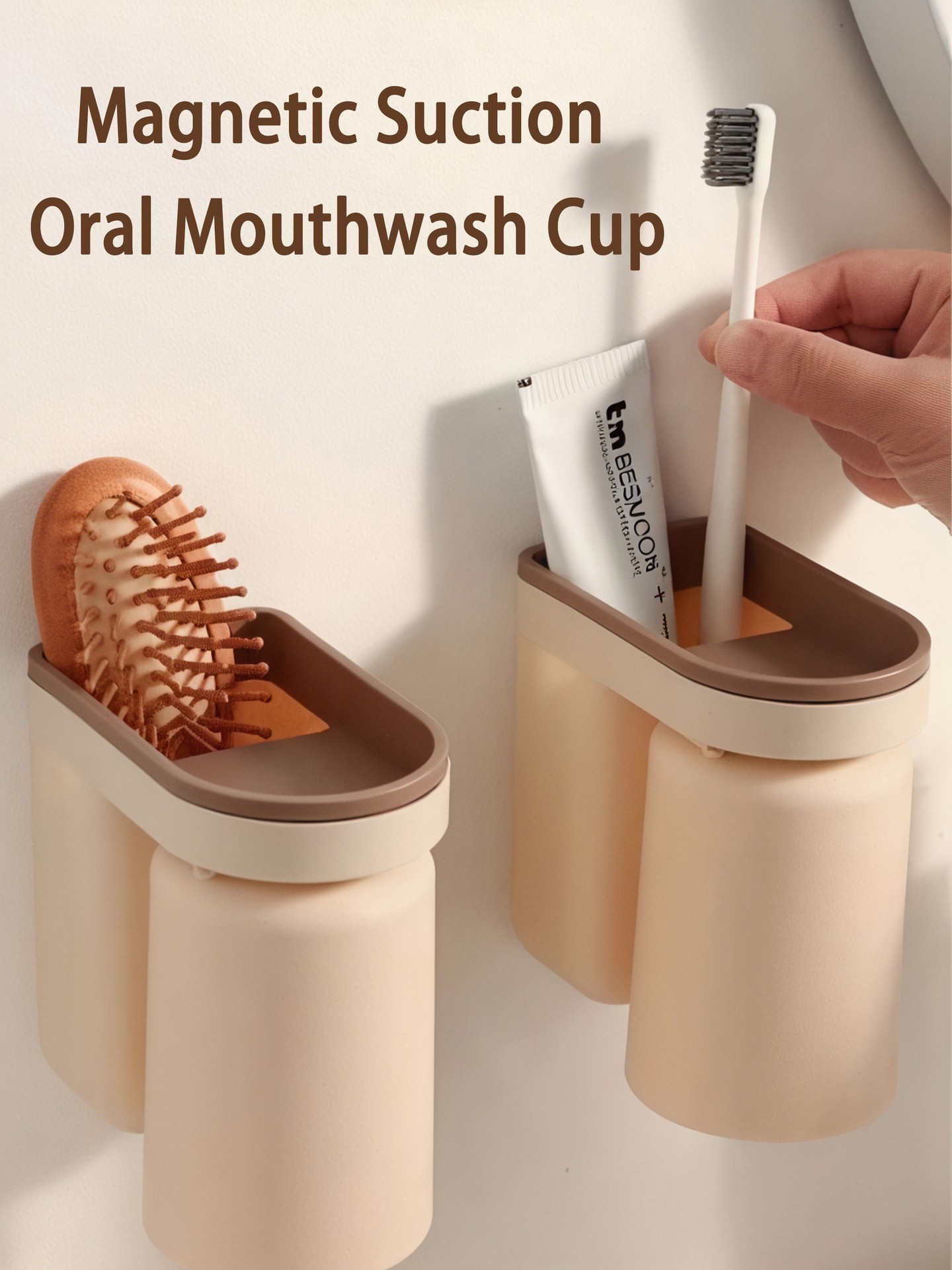 Magnetic Suction Oral Mouthwash Cup
