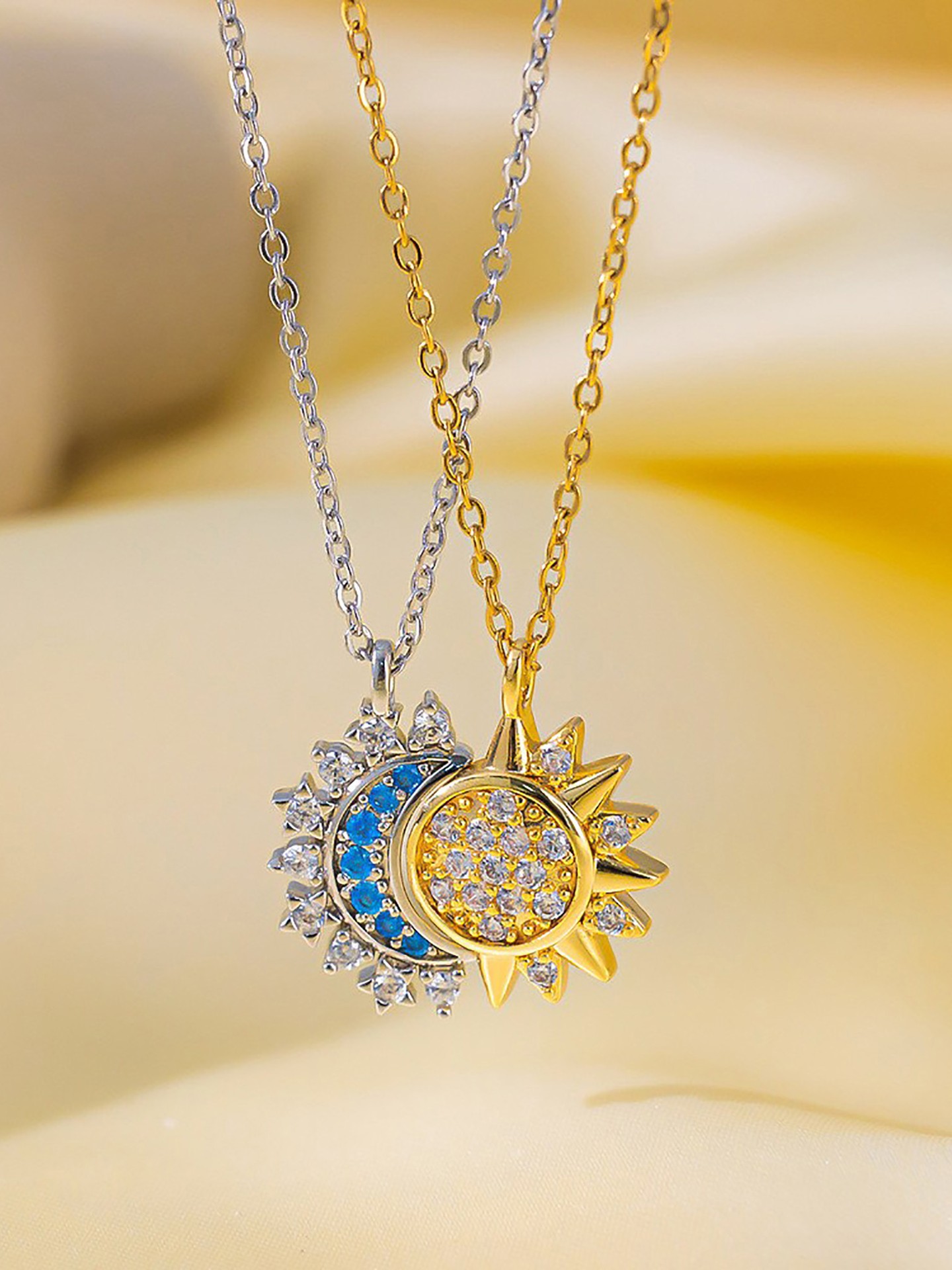 Moon Artificial Jewellery - Necklace Set