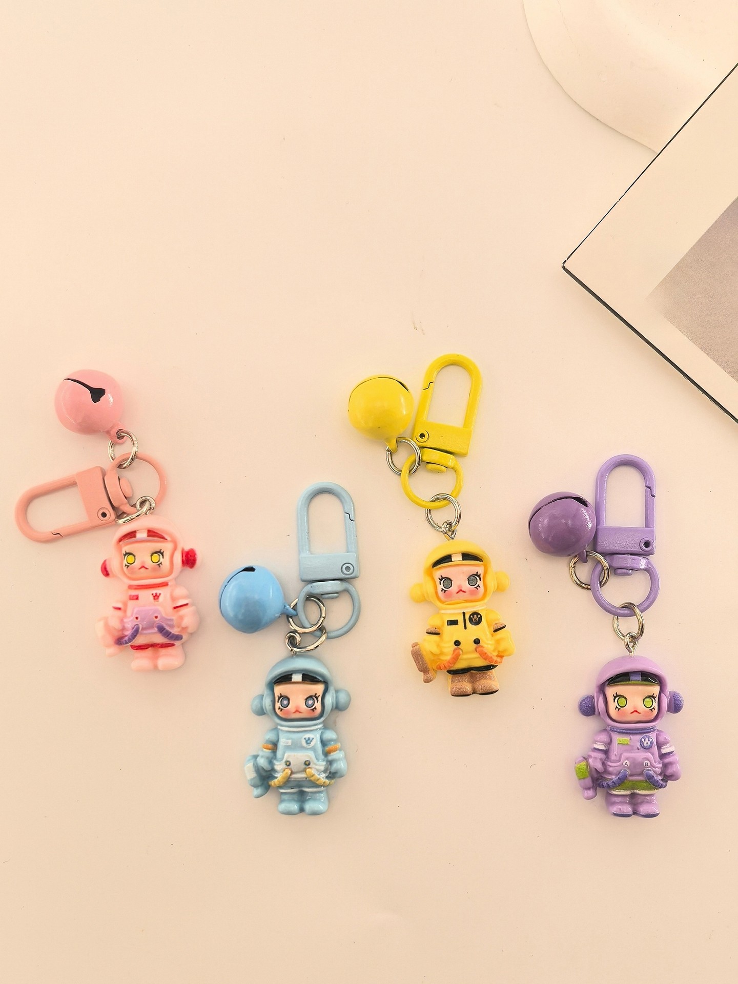 4Pcs Molly Bag Charm Set
