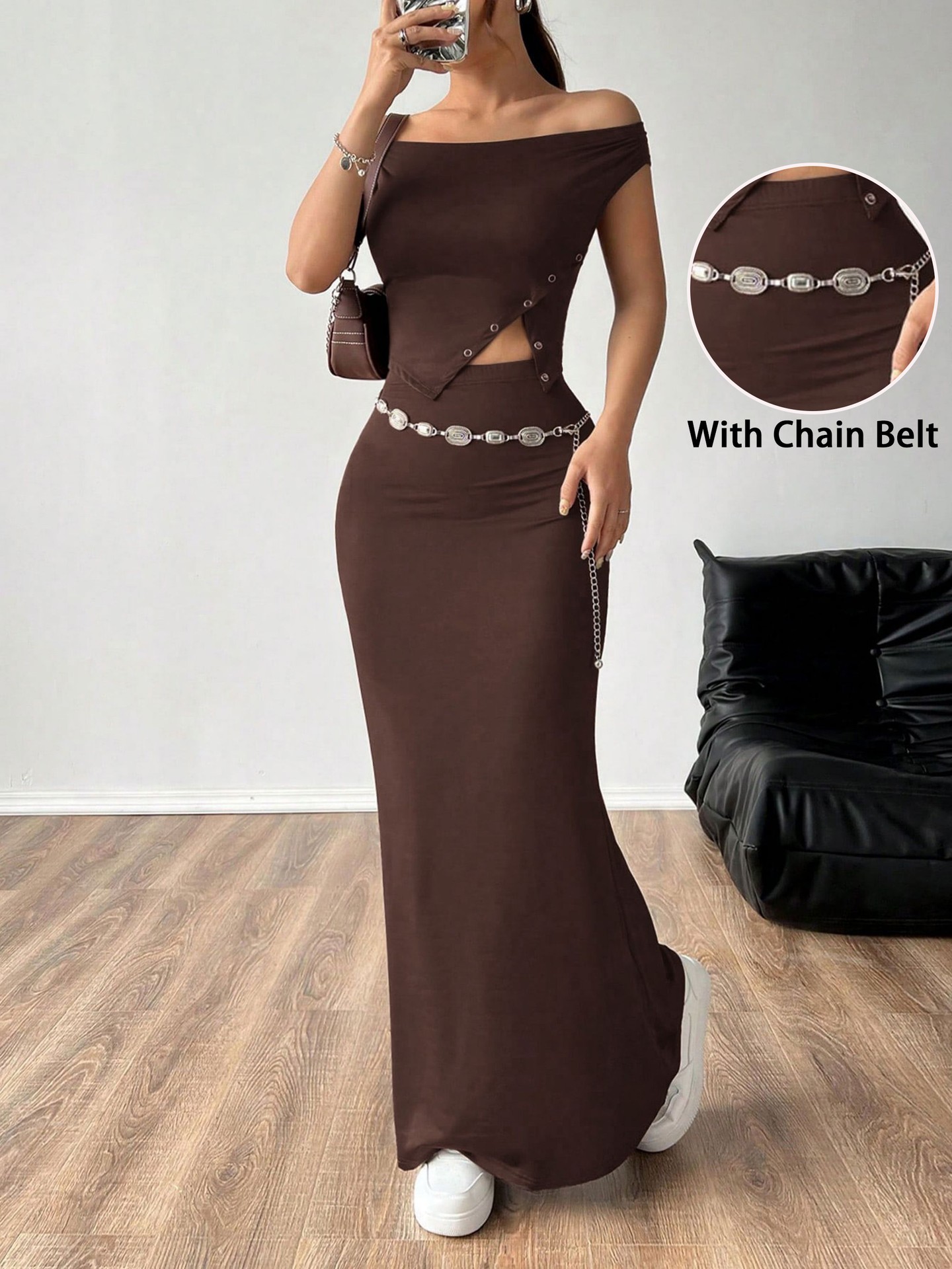 Belted Mermaid Skirt