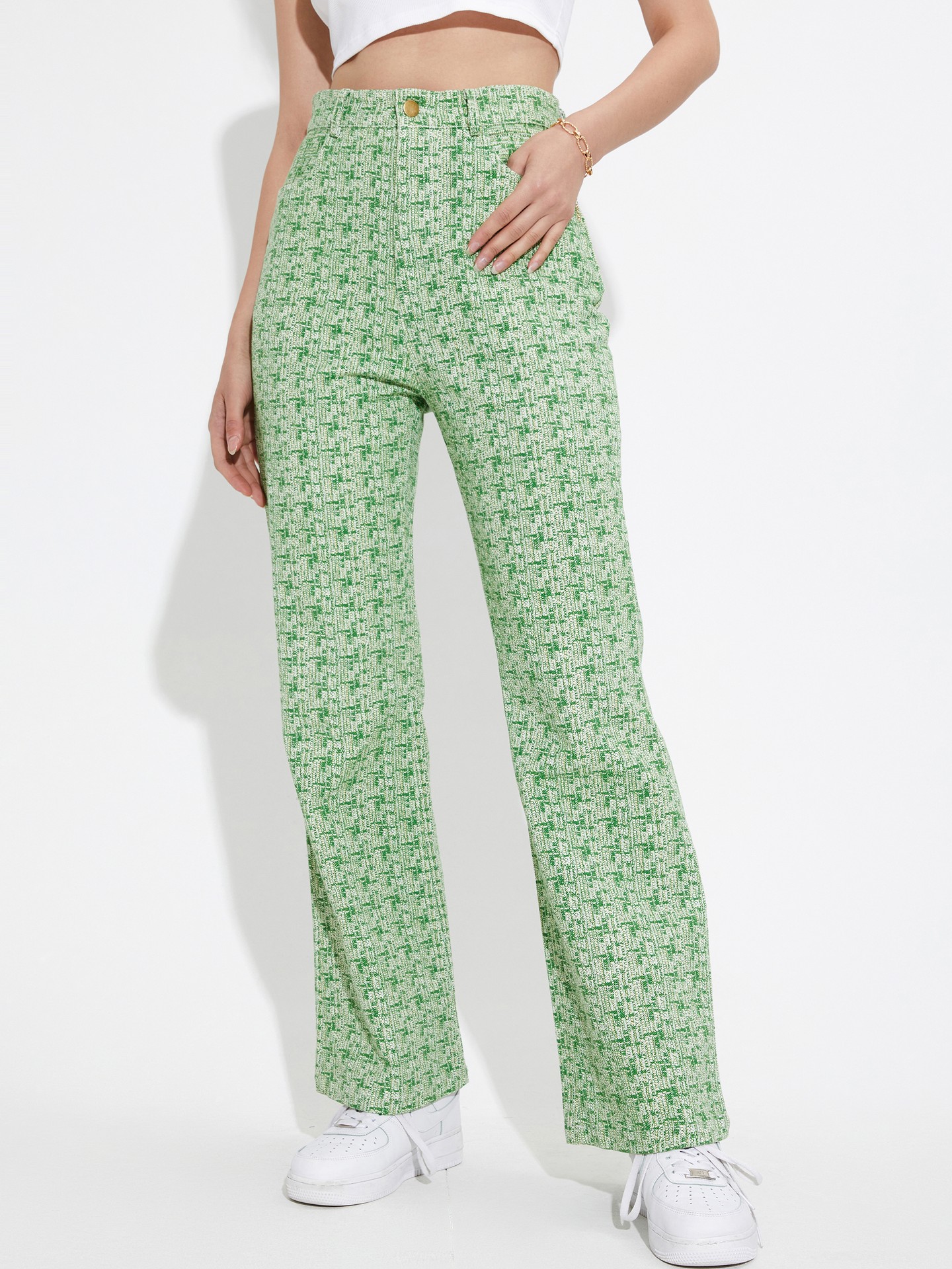 Regular Waist Wide Leg Jeans