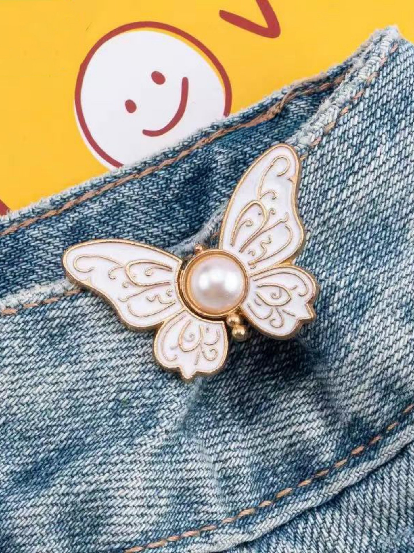 2pairs Butterfly Clothing adjuster