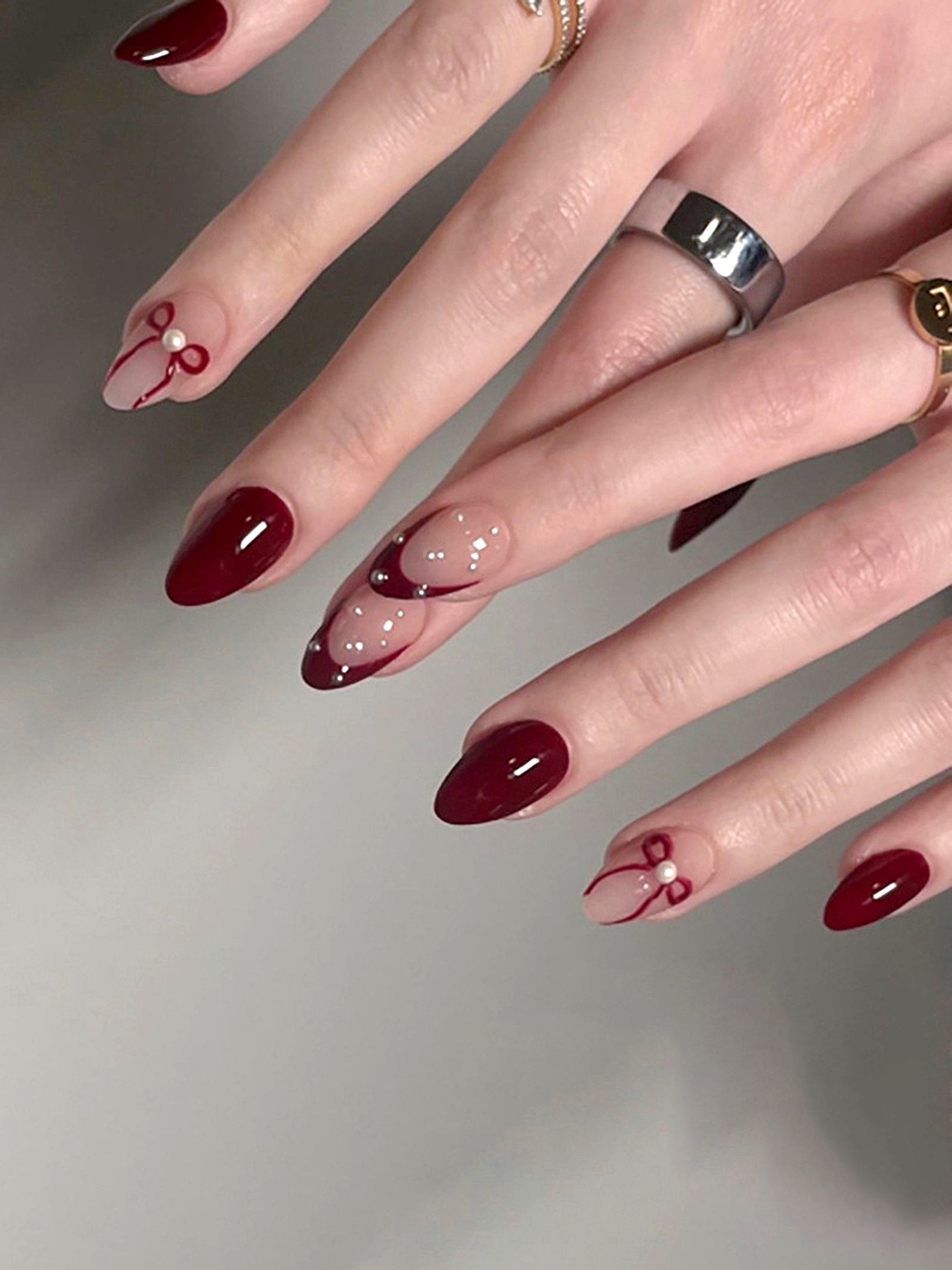 Bow&Pearl Artificial Nails