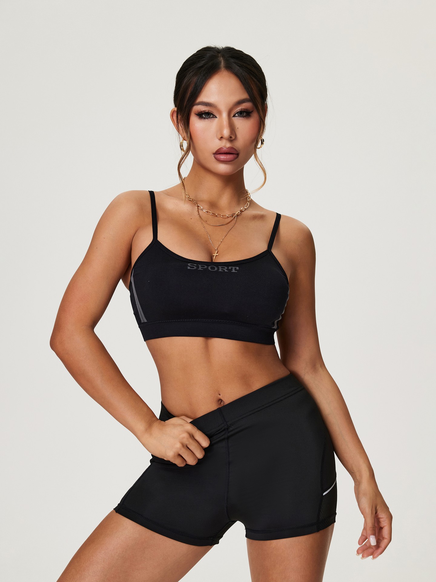 Contrast Stitch Freedom Bra