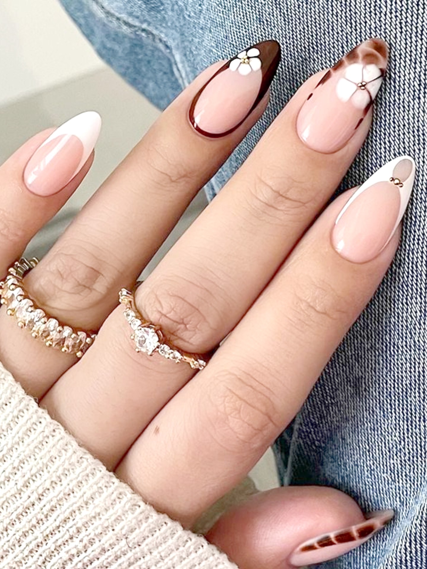 Leopard Artificial Nails