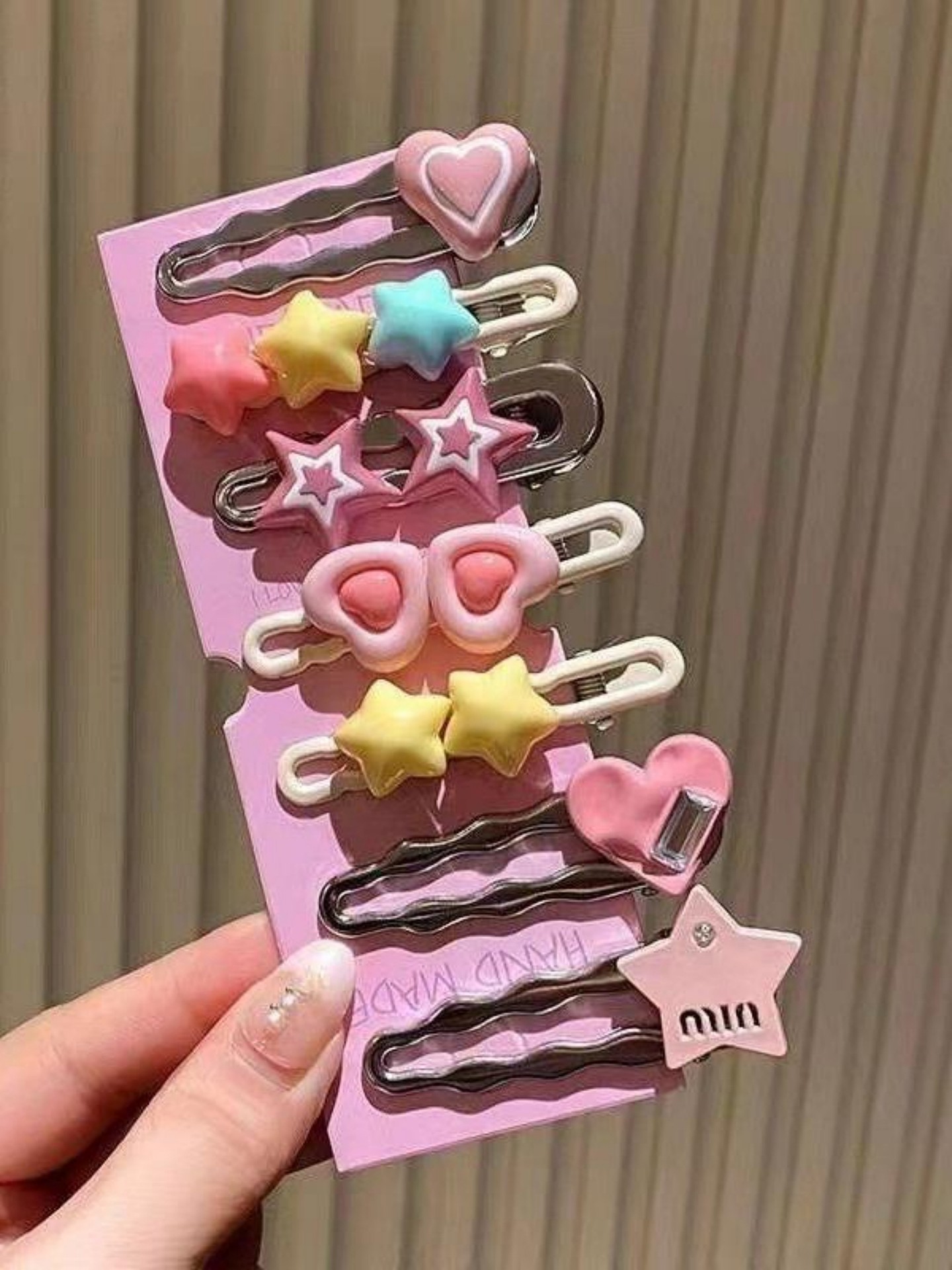 7 Pcs Star Hair Clip