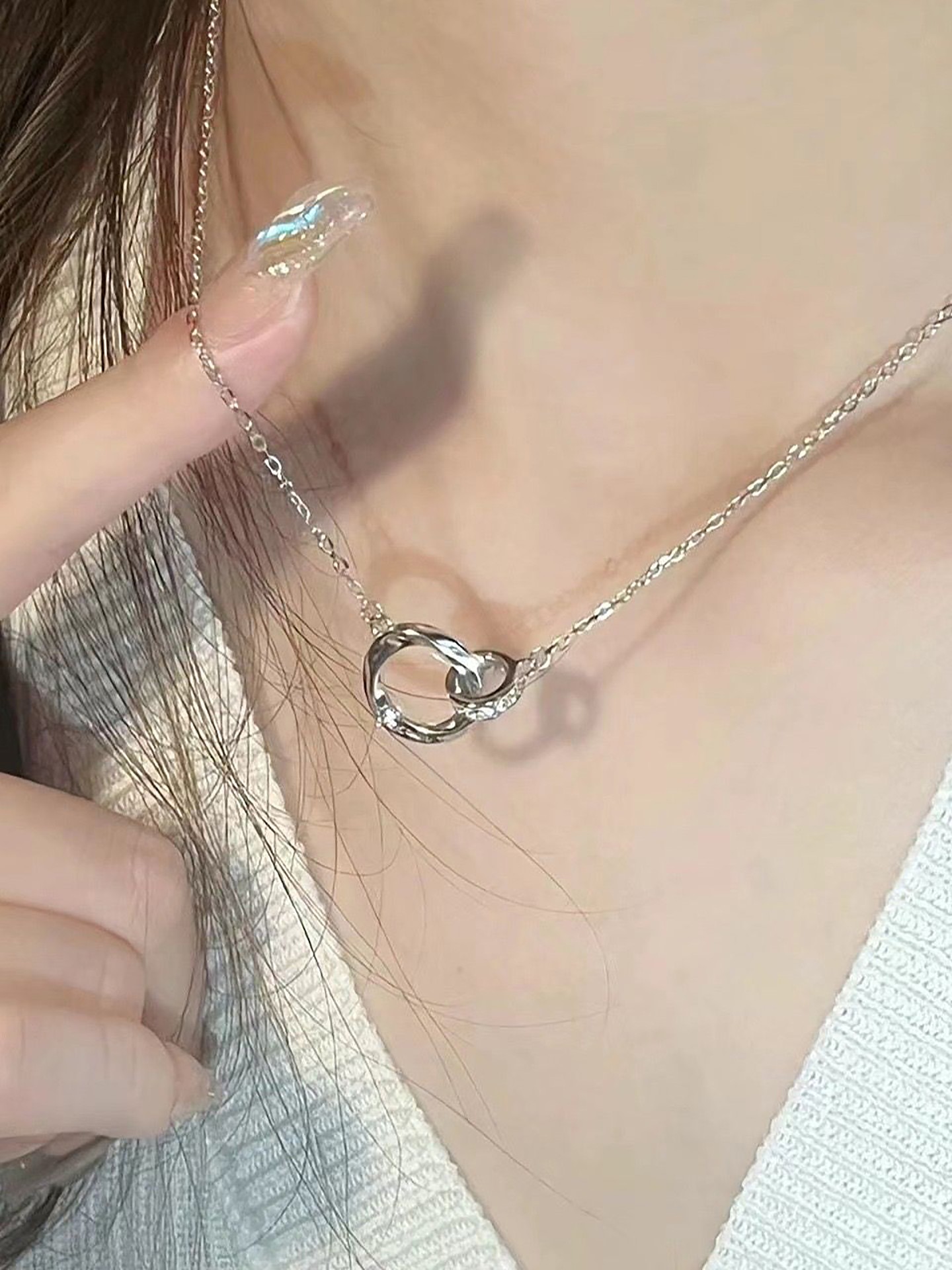 Geometric Artificial jewellery - Pendant Necklace